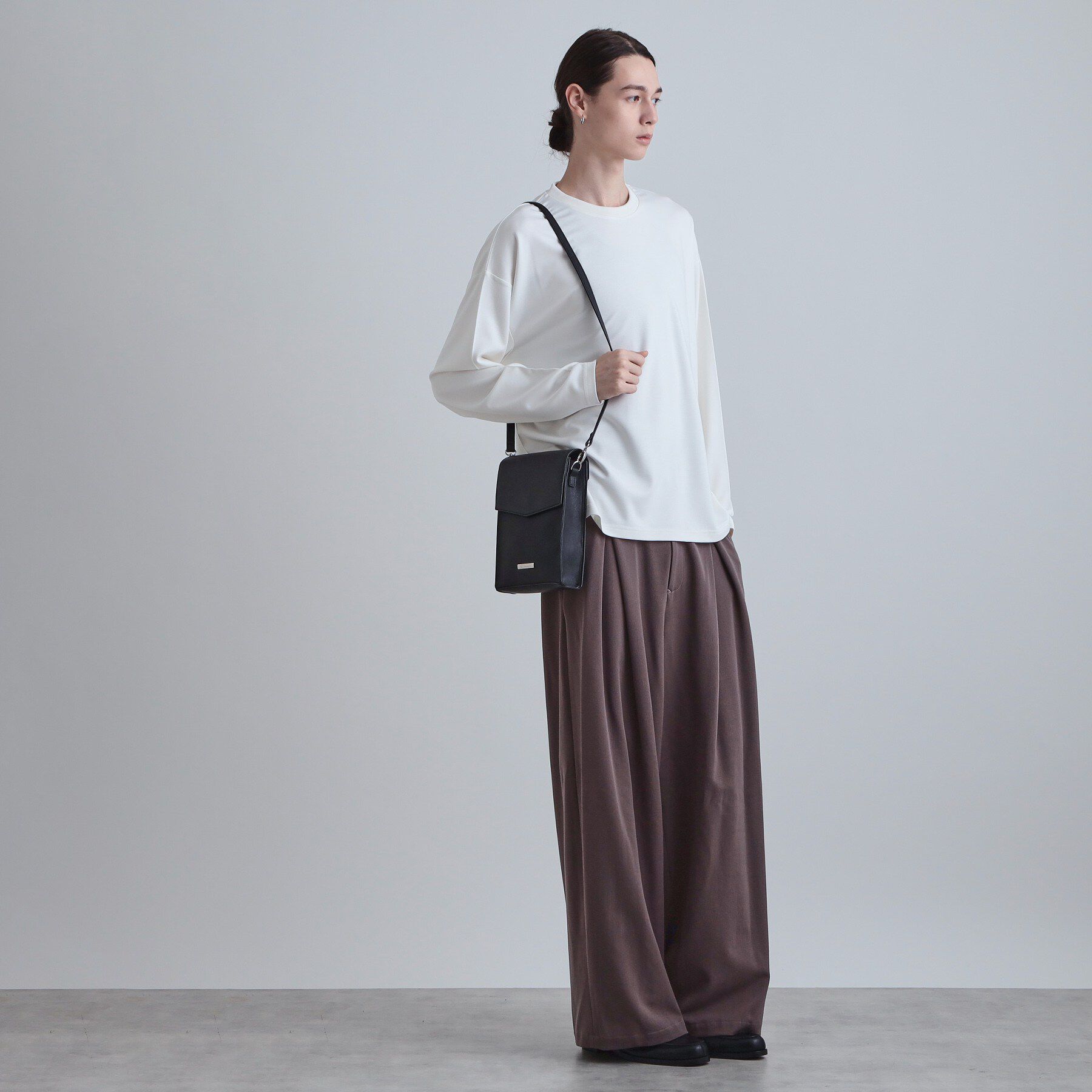 tk.TAKEO KIKUCHI「フラップスクエアミニョルダー」|ショルダー・メッセンジャー|