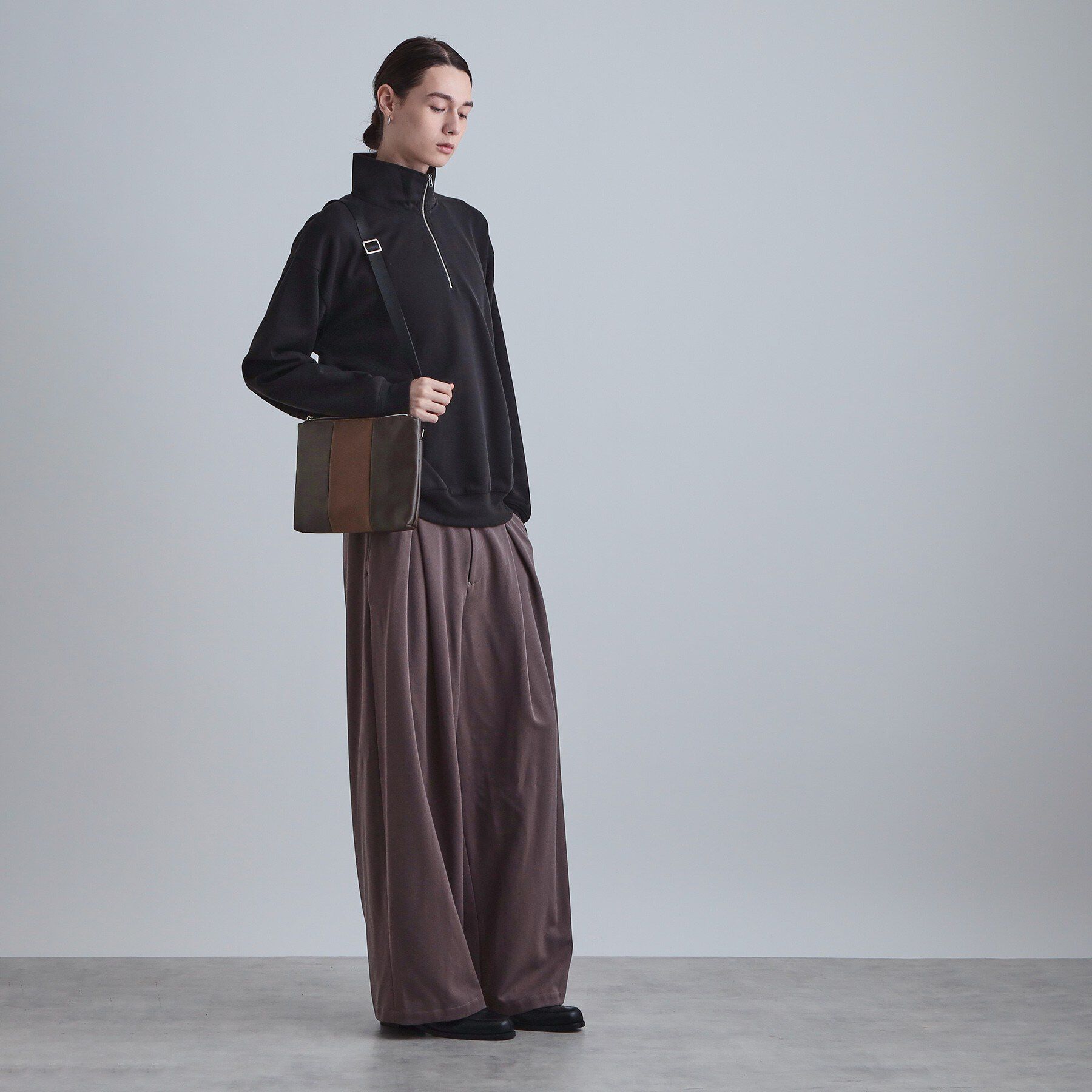 tk.TAKEO KIKUCHI「切替サコッシュショルダーバッグ」|ショルダー・メッセンジャー|