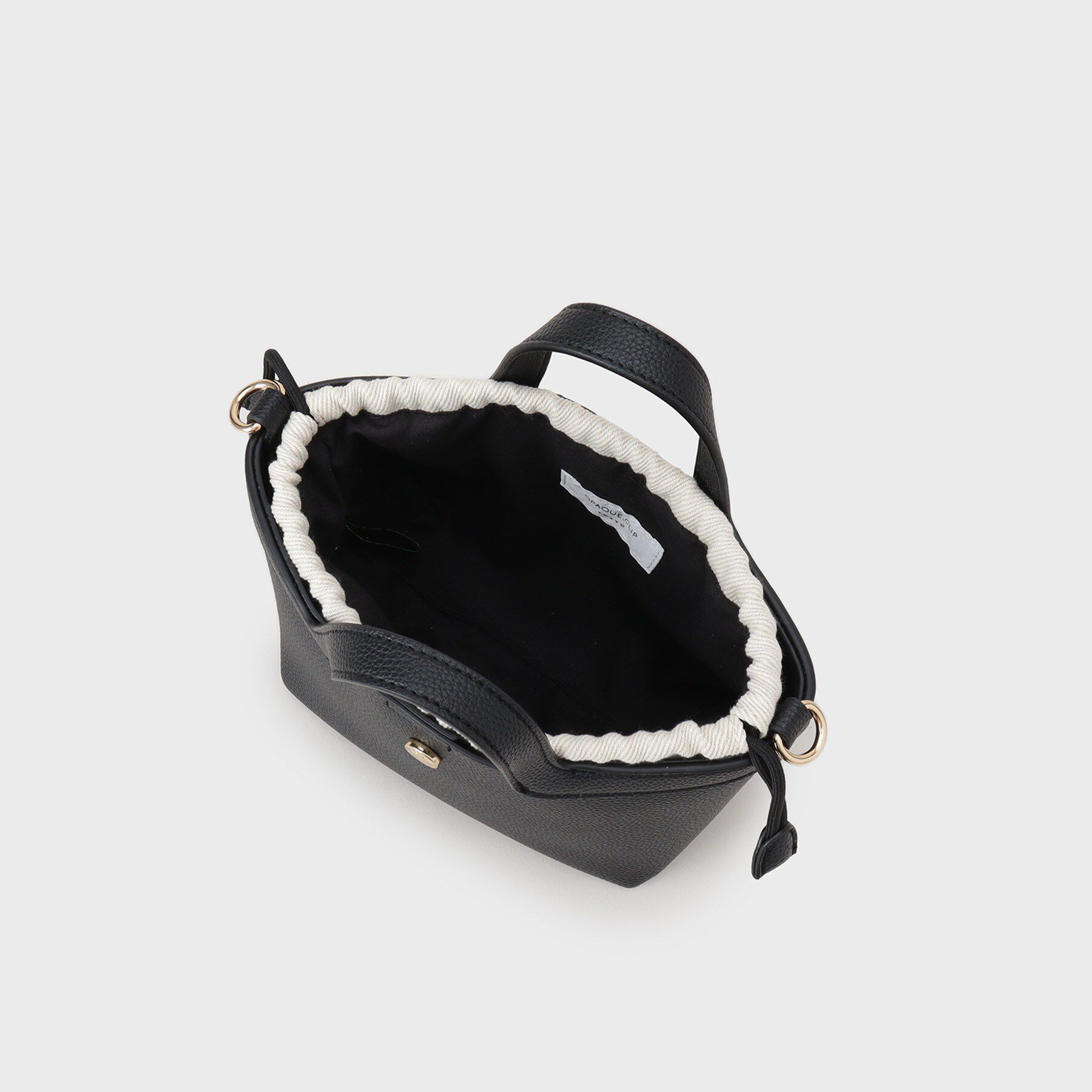 OPAQUE.CLIP「2WAY巾着付ミニトート」|ショルダー・メッセンジャー|