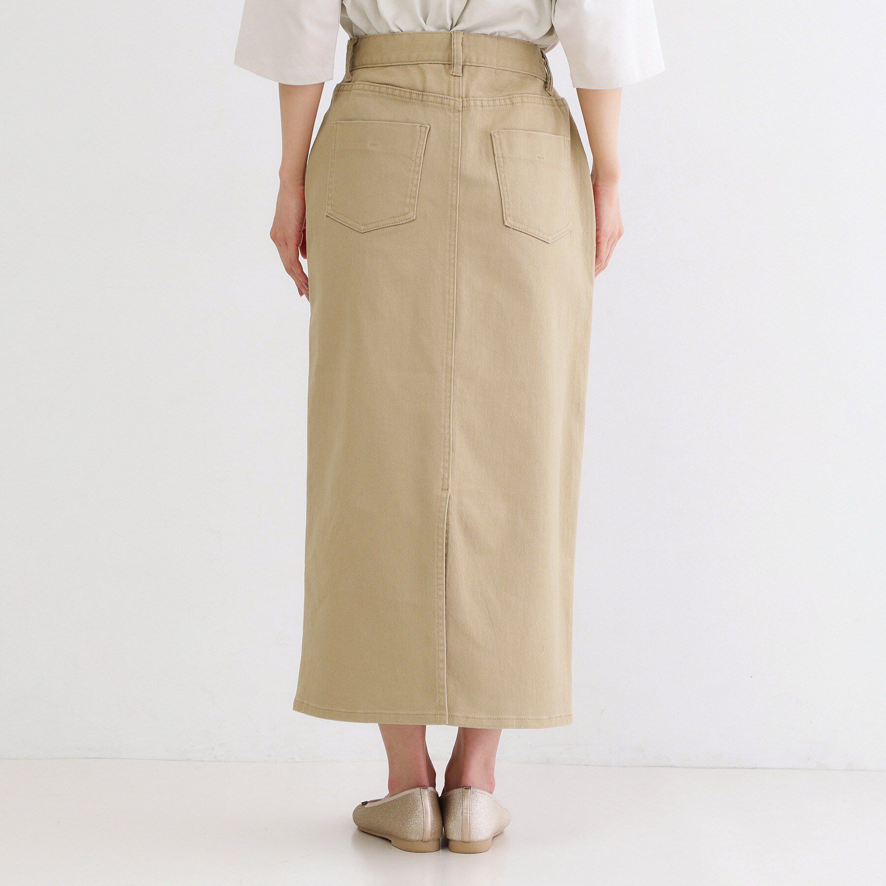 OPAQUE.CLIP「ストレッチタイトスカート【洗濯機OK】」|スカート|