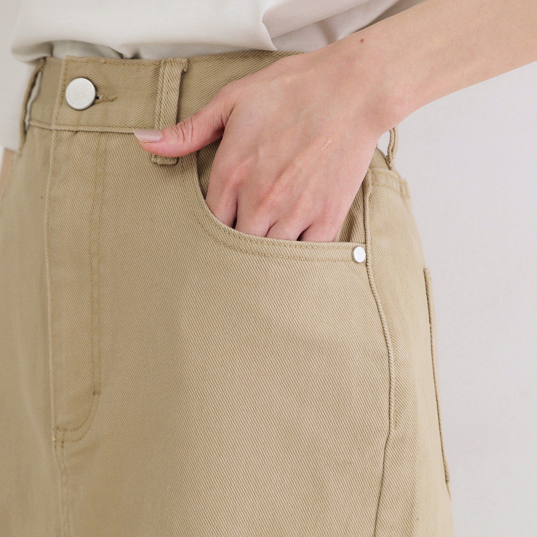 OPAQUE.CLIP「ストレッチタイトスカート【洗濯機OK】」|スカート|