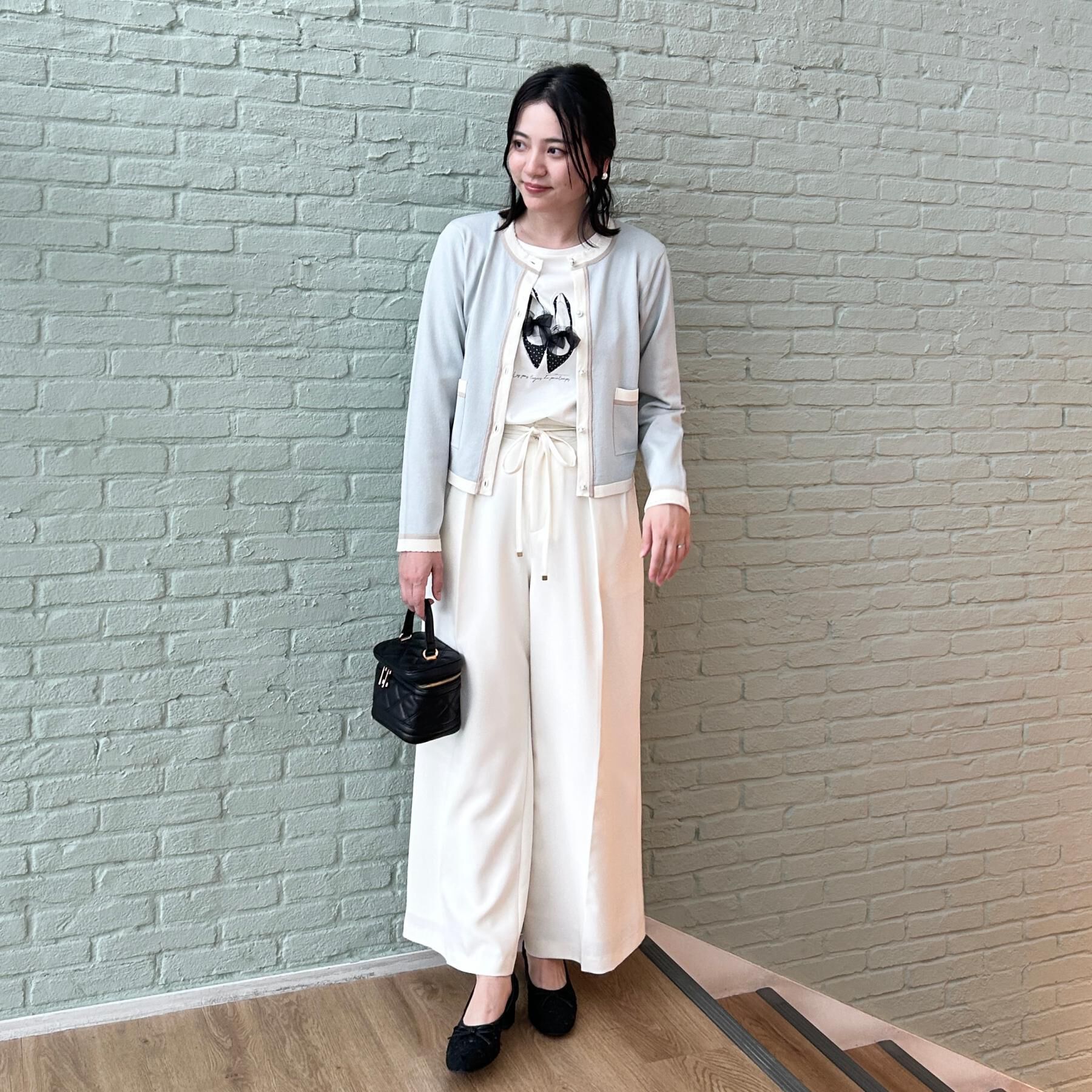 Couture broach「【綿100％・洗える】パリジェンヌ プリントTシャツ」|Tシャツ・カットソー|