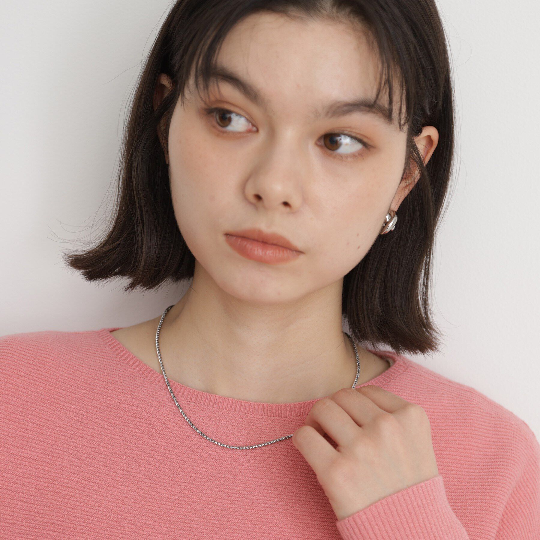 THE SHOP TK「3WAYショートネックレス」|ネックレス|