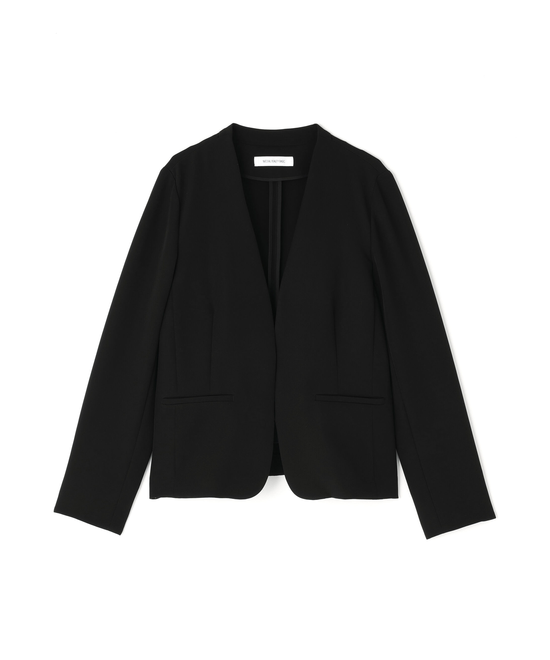  「ダブルクロスストレッチ SETUP ノーカラージャケット」|その他|