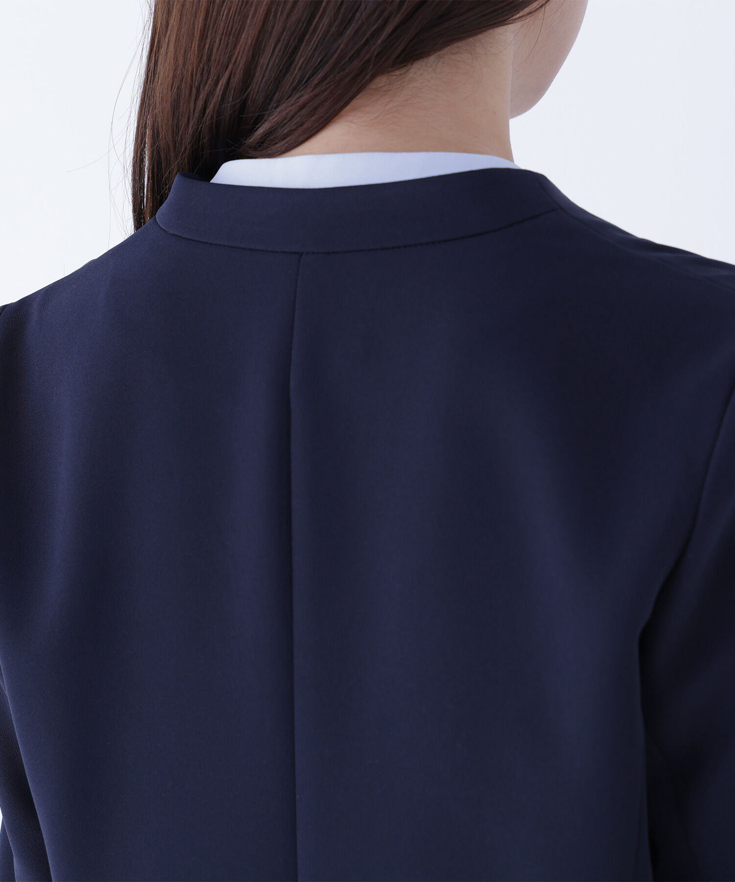  「ダブルクロスストレッチ SETUP ノーカラージャケット」|その他|