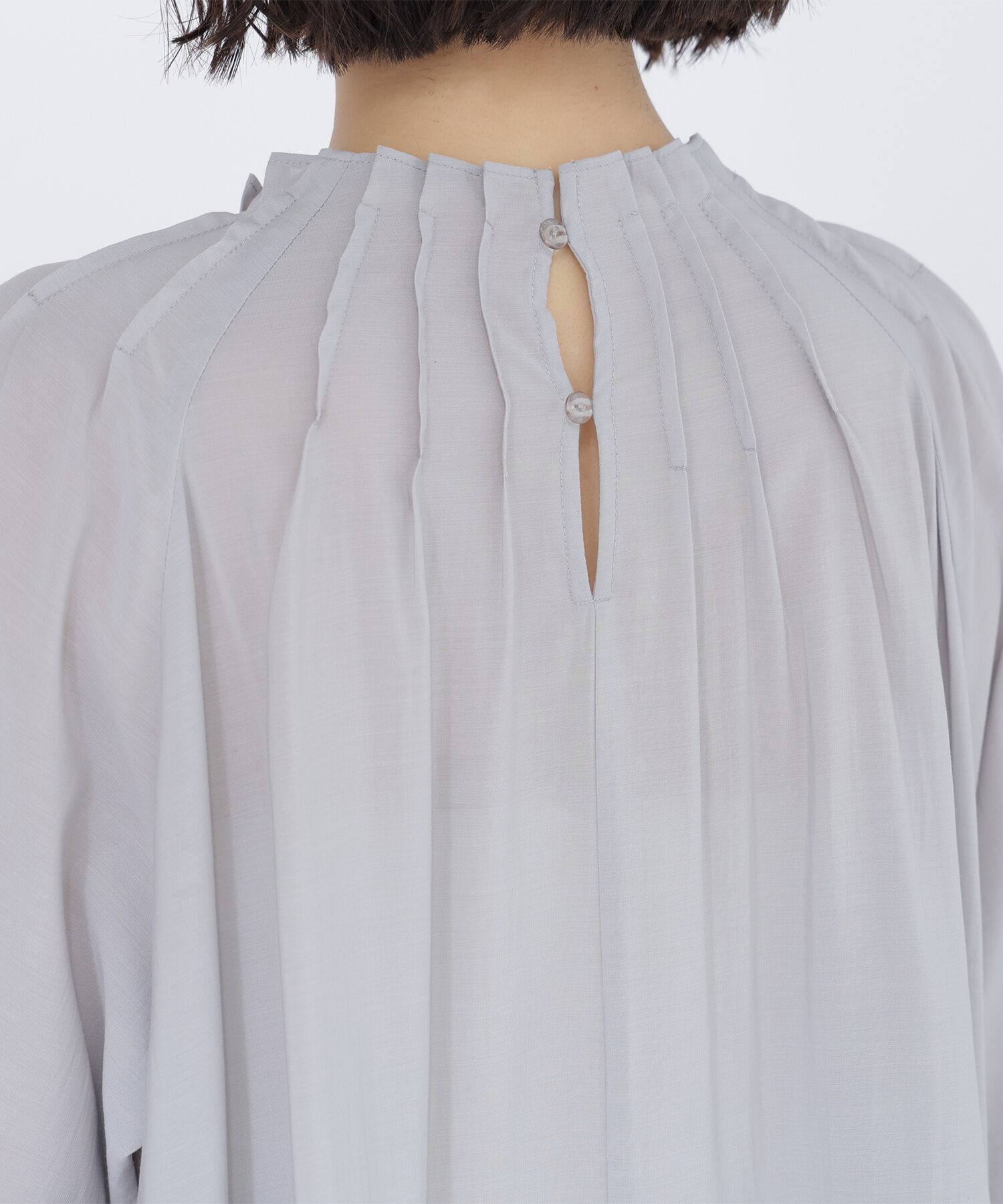  「タックネックブラウス」|シャツ・ブラウス|