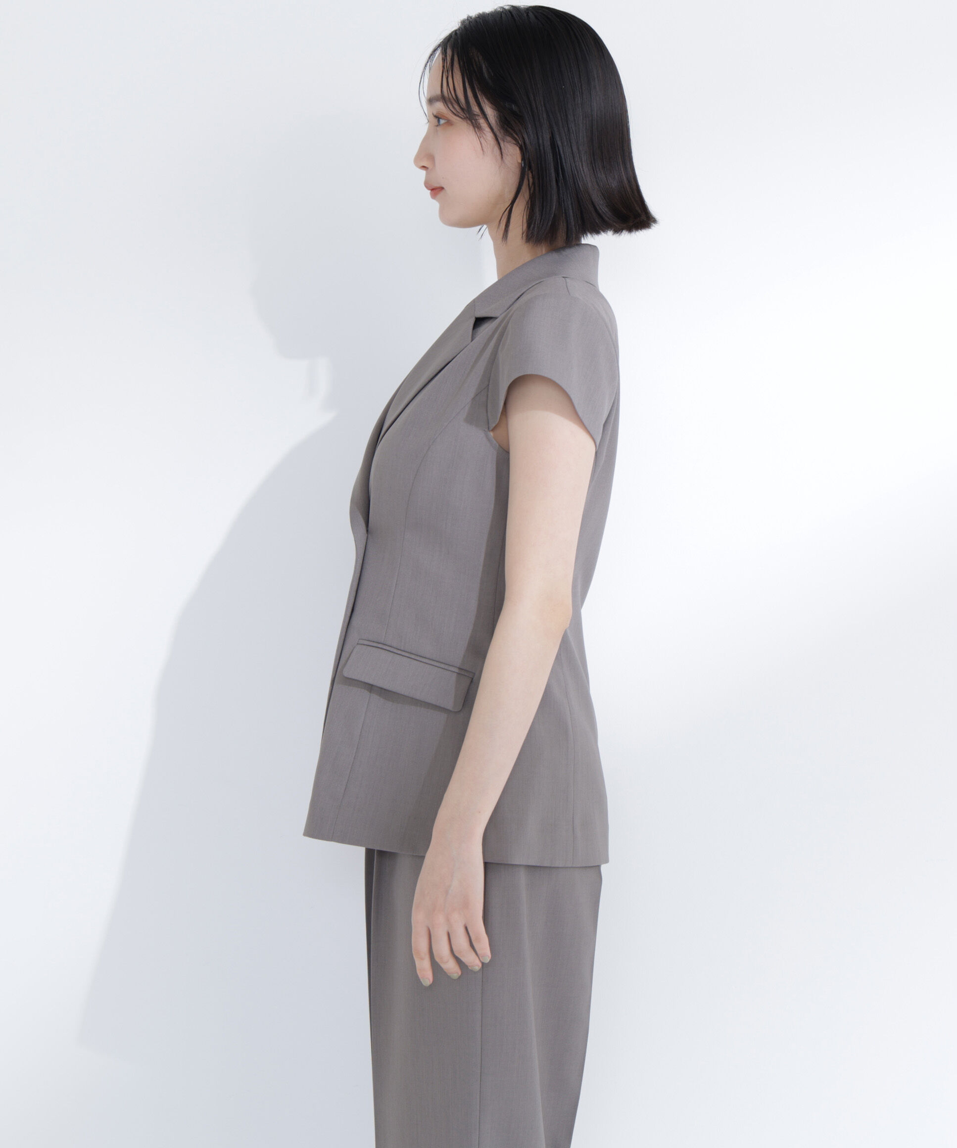  「スタイルアップ SETUP ペプラムジャケット」|その他|