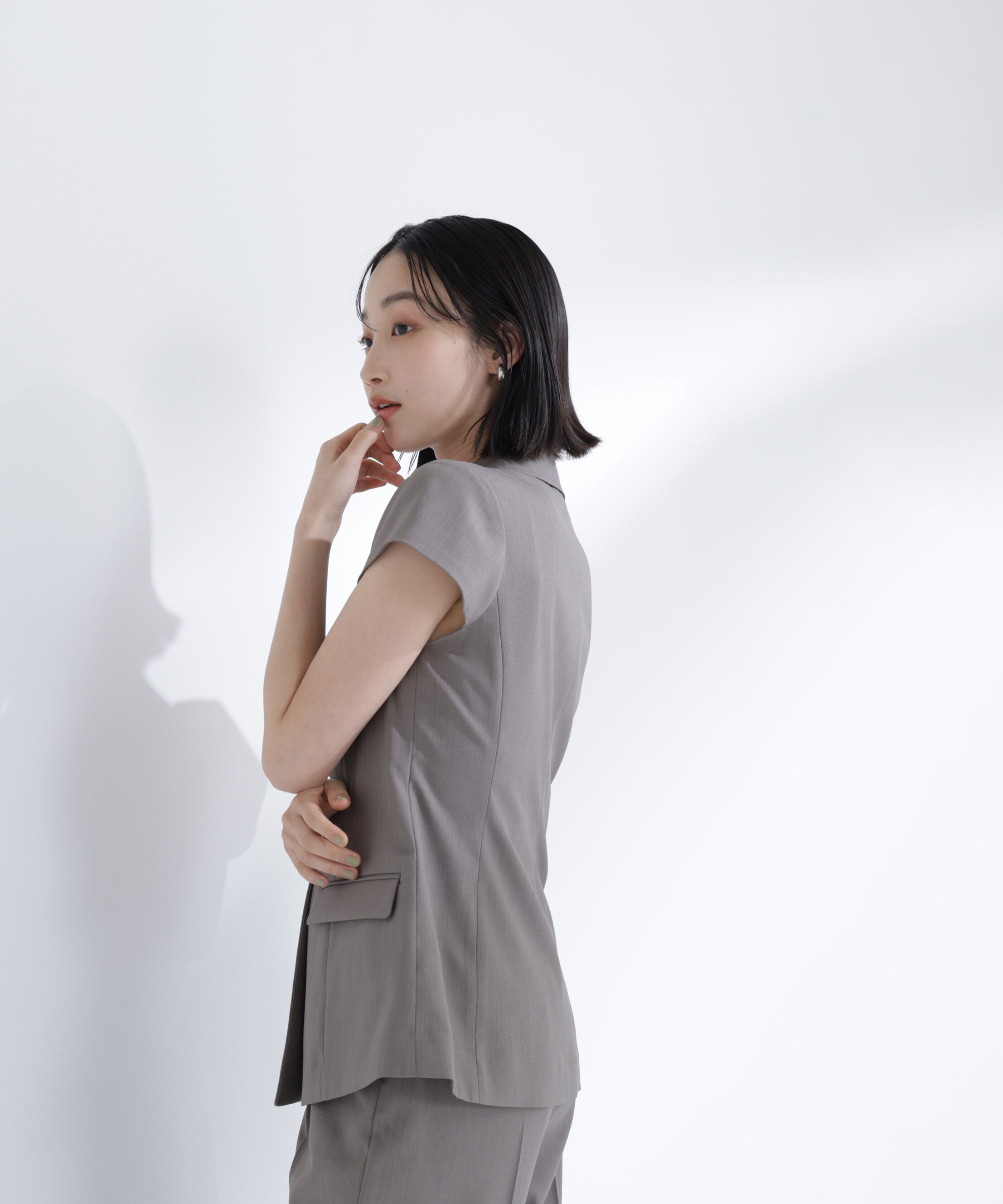  「スタイルアップ SETUP ペプラムジャケット」|その他|