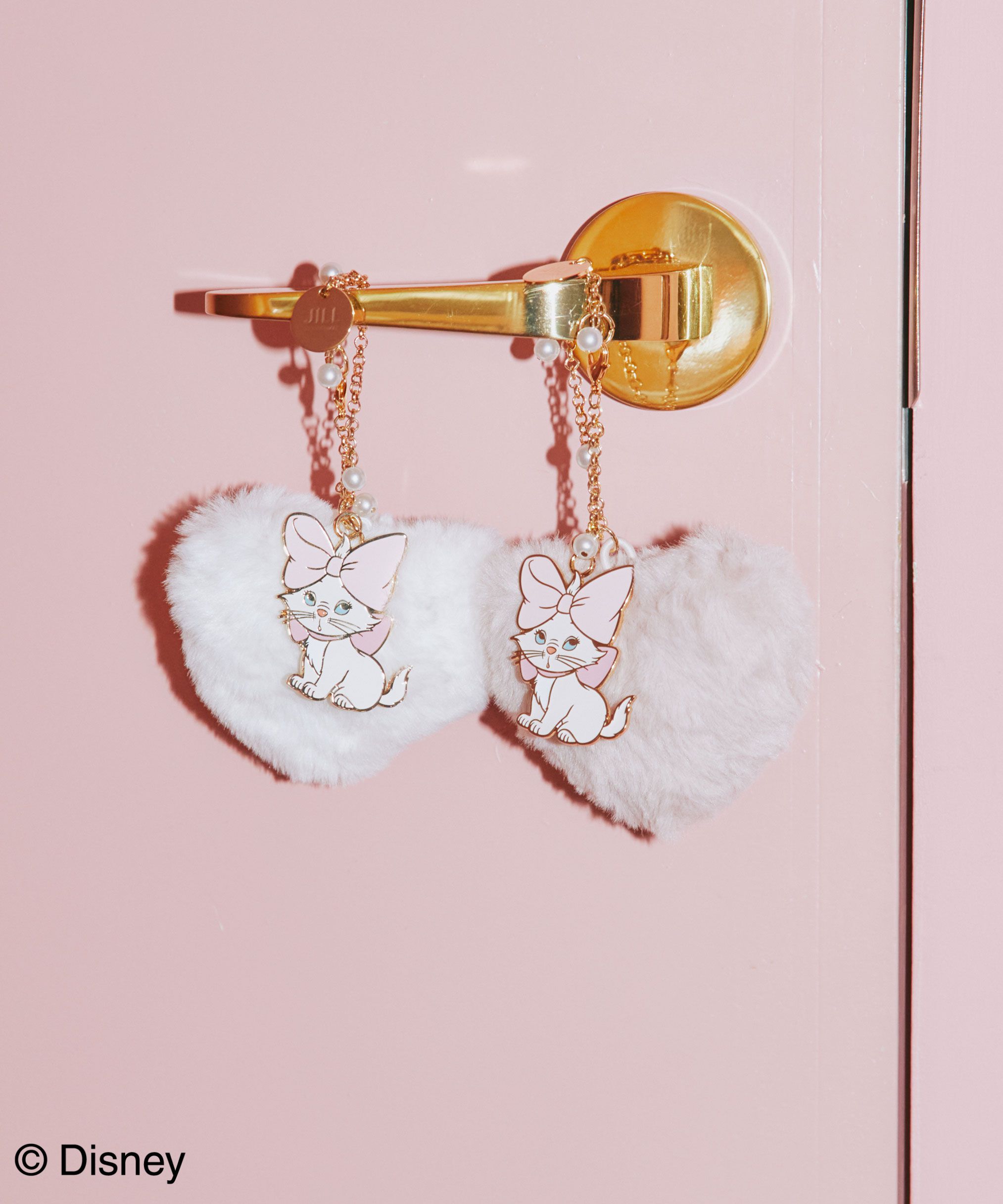  「Disney Marie/ハートチャーム」|その他|ピンク