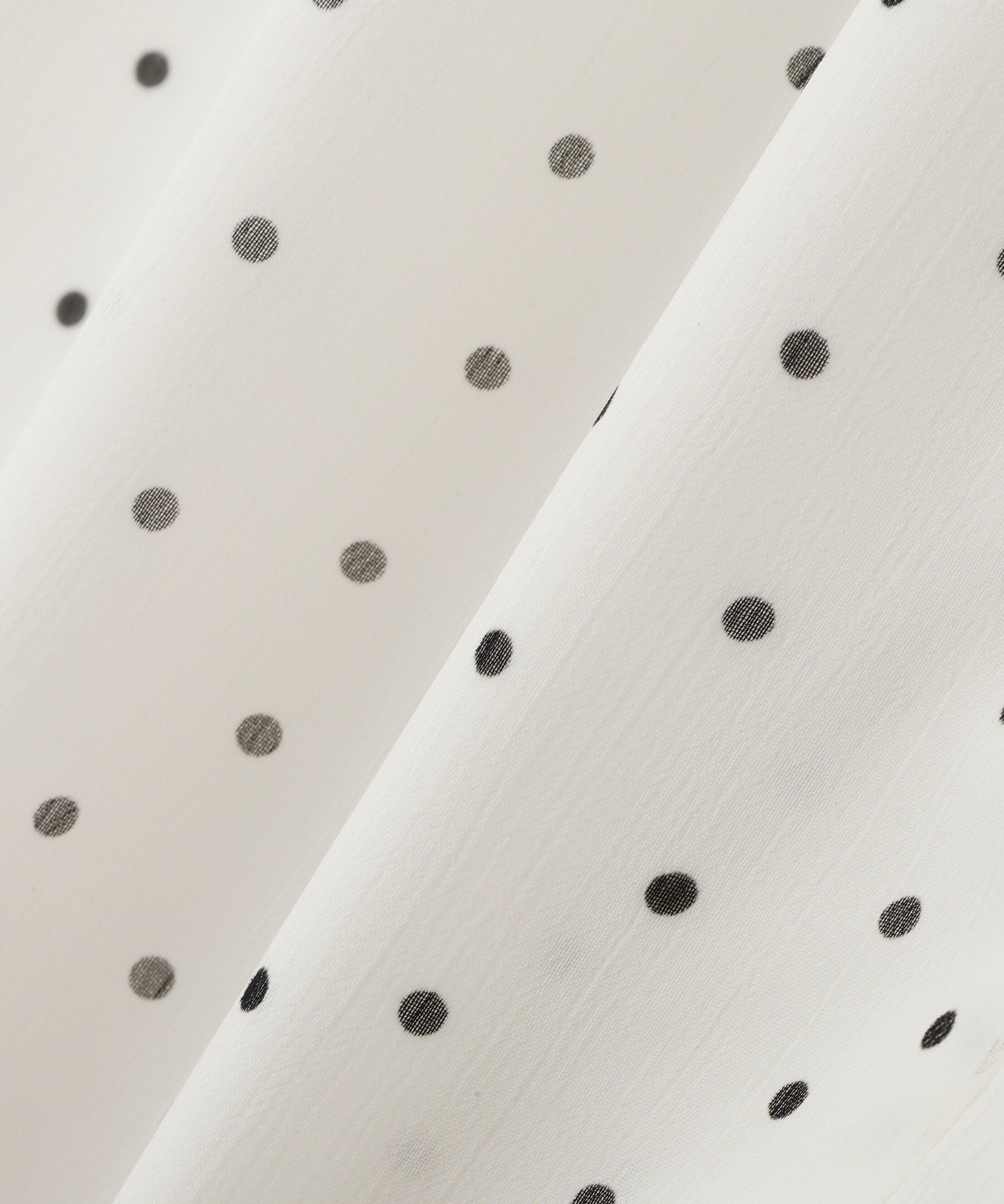 PROPORTION BODY DRESSING「ドット柄半袖ブラウス」|シャツ・ブラウス|