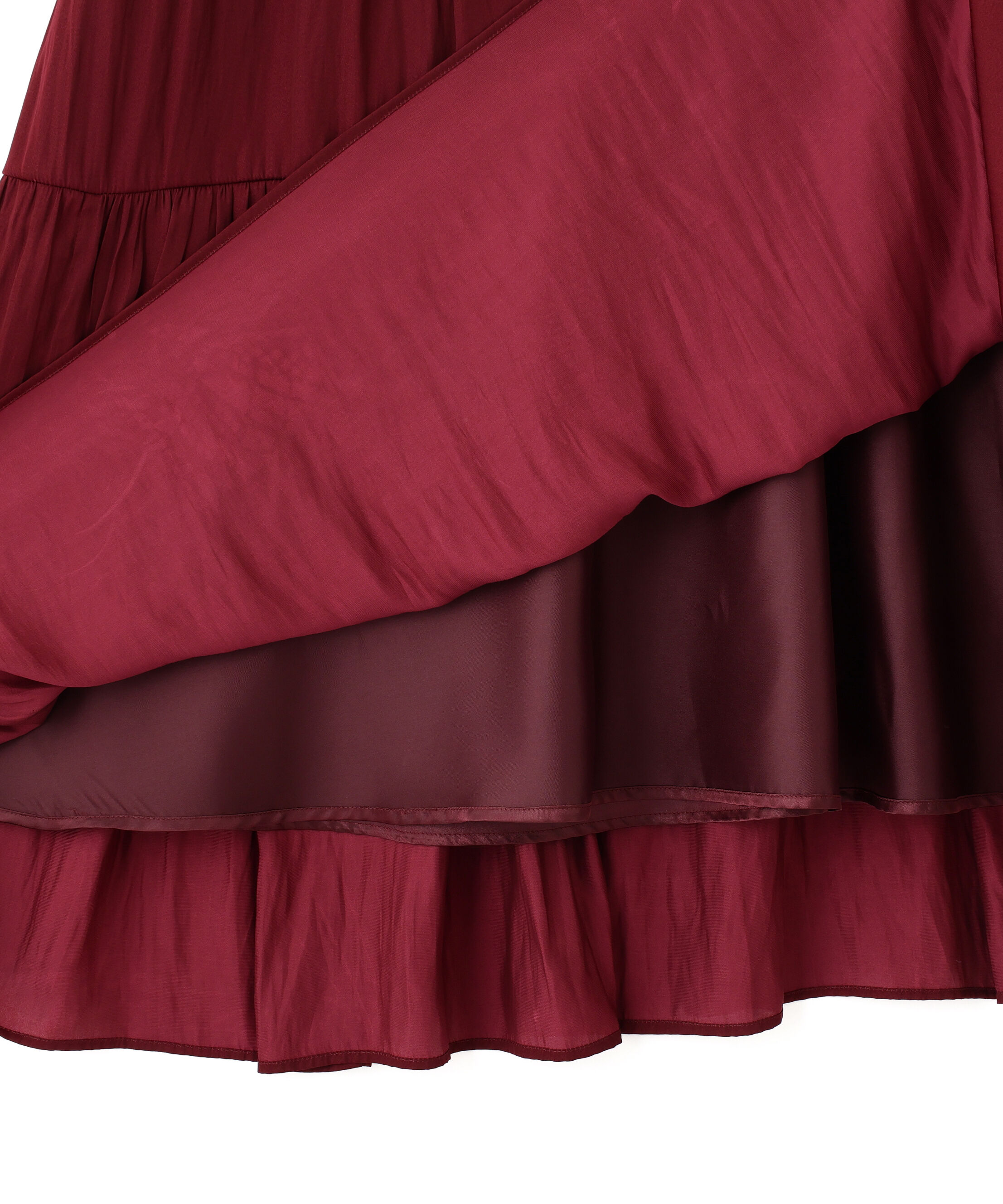 PROPORTION BODY DRESSING「リボン付きギャザーワンピース」|ワンピース|