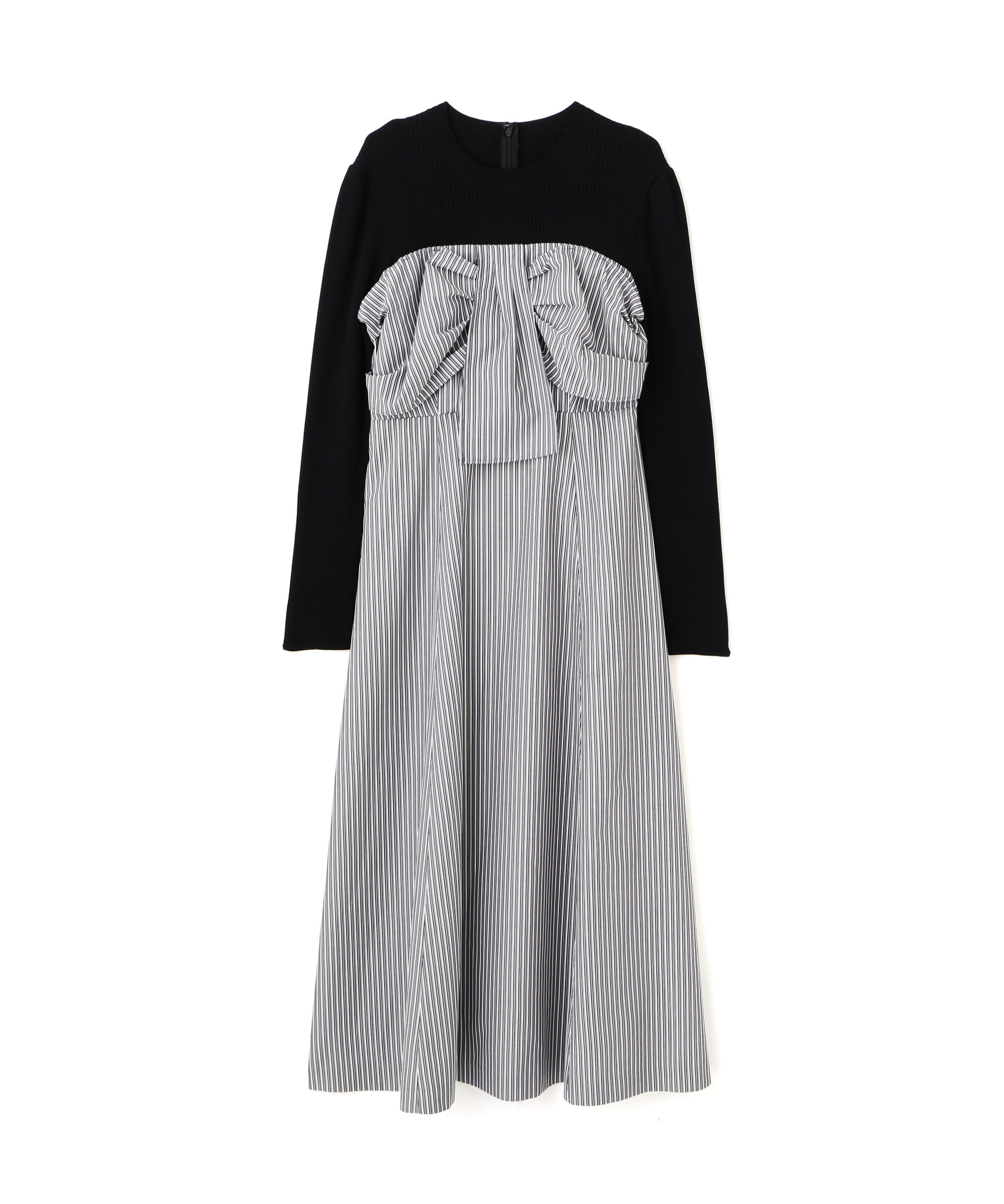 PROPORTION BODY DRESSING「フロントリボンドッキングワンピース 25AW」|ワンピース|