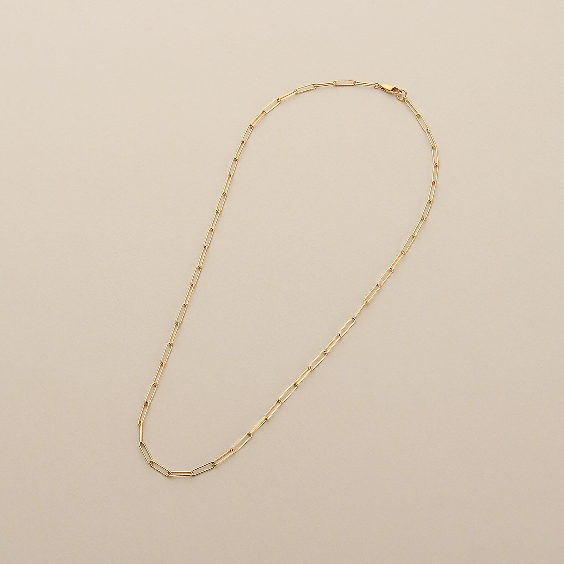 COCOSHNIK「K18PCロング ネックレス」|ネックレス|