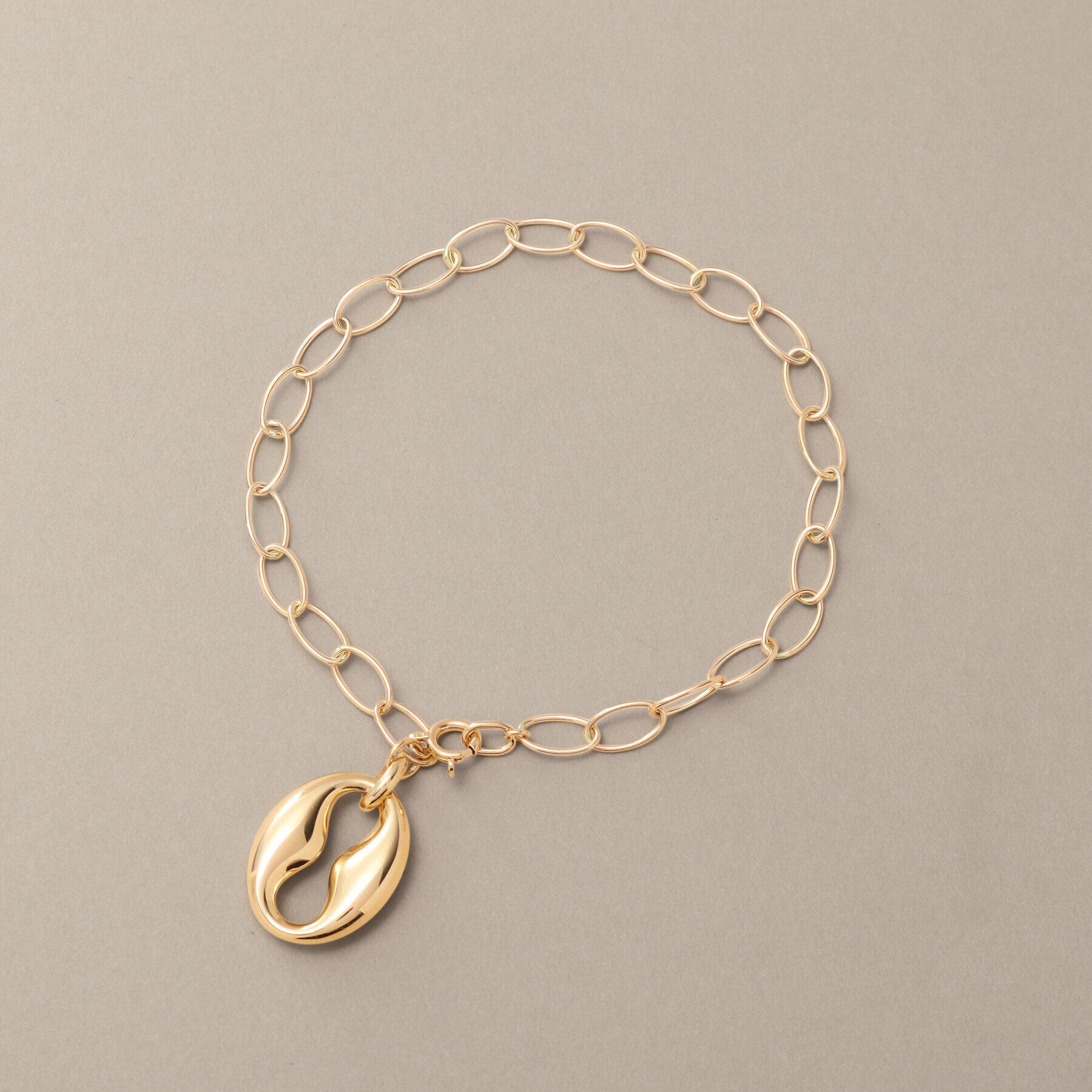 COCOSHNIK「K10中空マリンモチーフ ブレスレット」|ブレスレット・バングル|