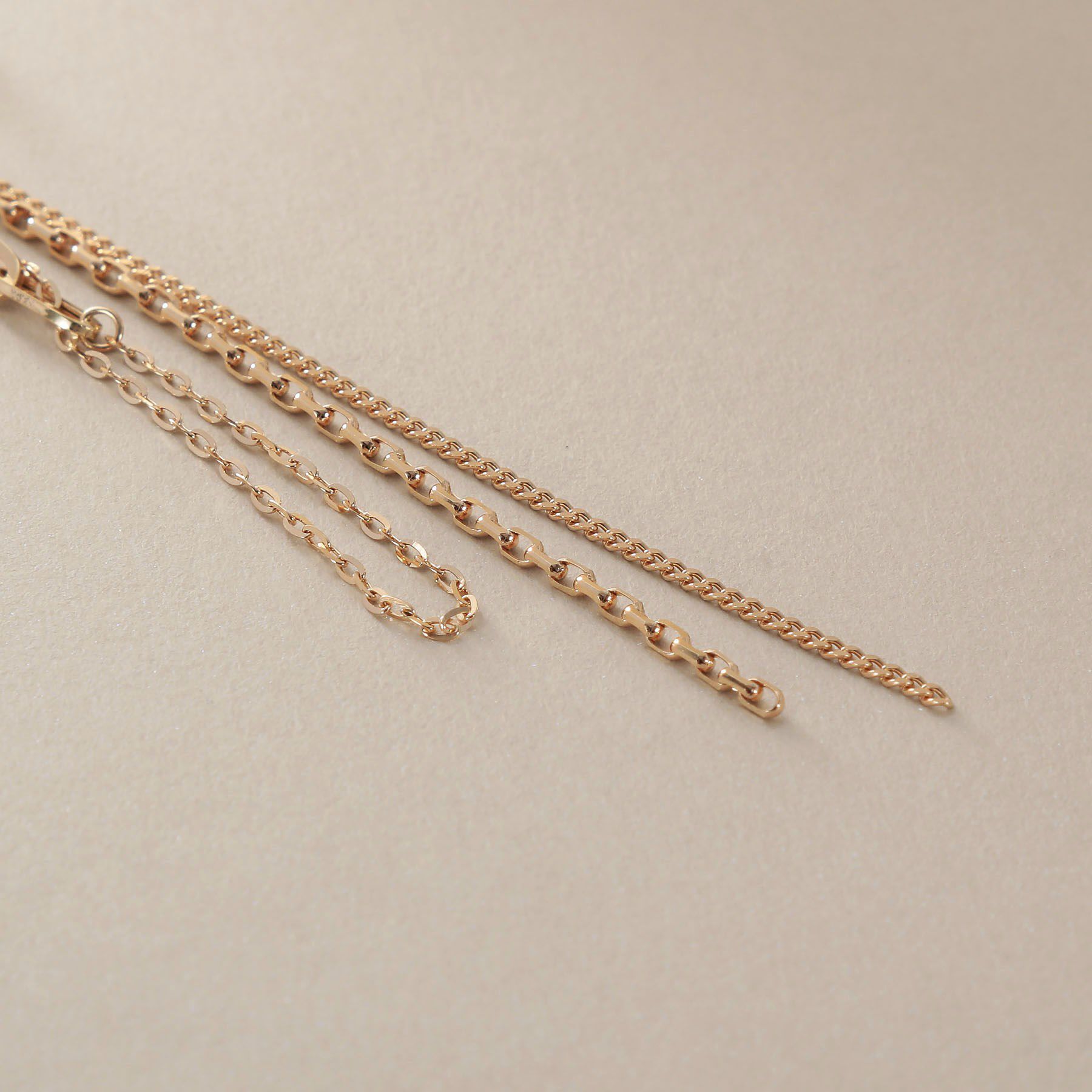 COCOSHNIK「K10ウェーブインフリンジ スタッズピアス」|ピアス|