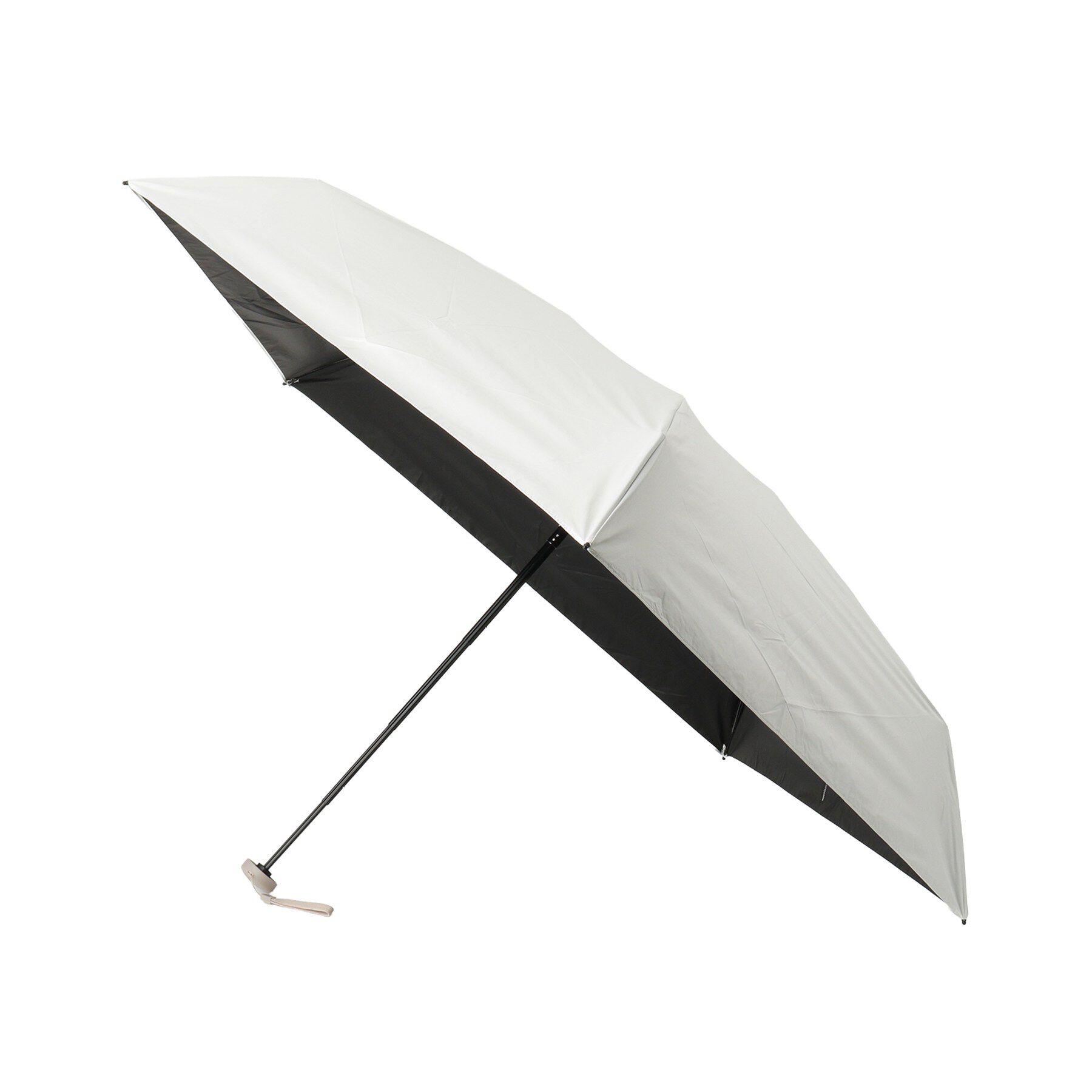 SHOO･LA･RUE「【晴雨兼用】PUリトルユーミニ【because】」|傘|アイボリー(004)