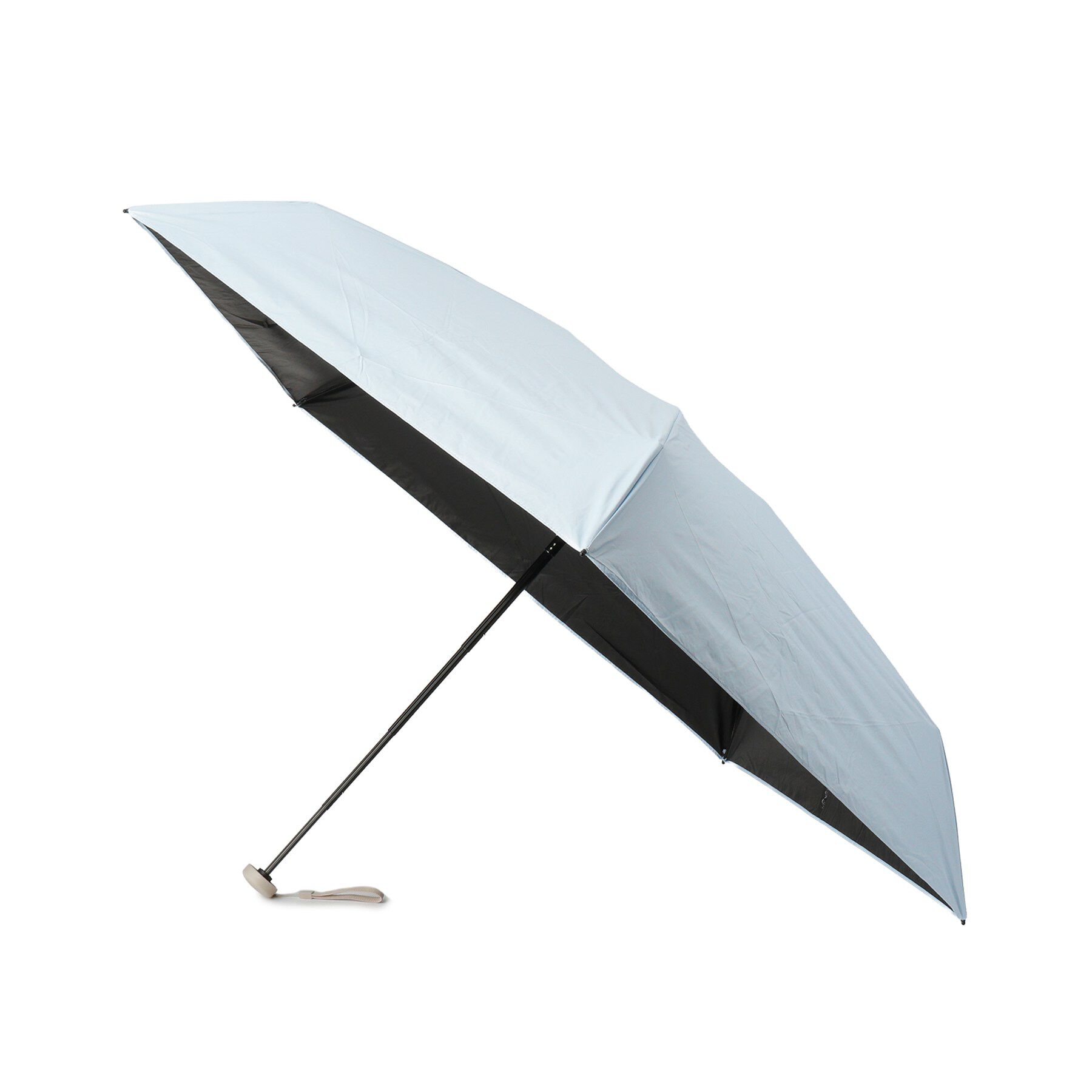 SHOO･LA･RUE「【晴雨兼用】PUリトルユーミニ【because】」|傘|サックスブルー(09