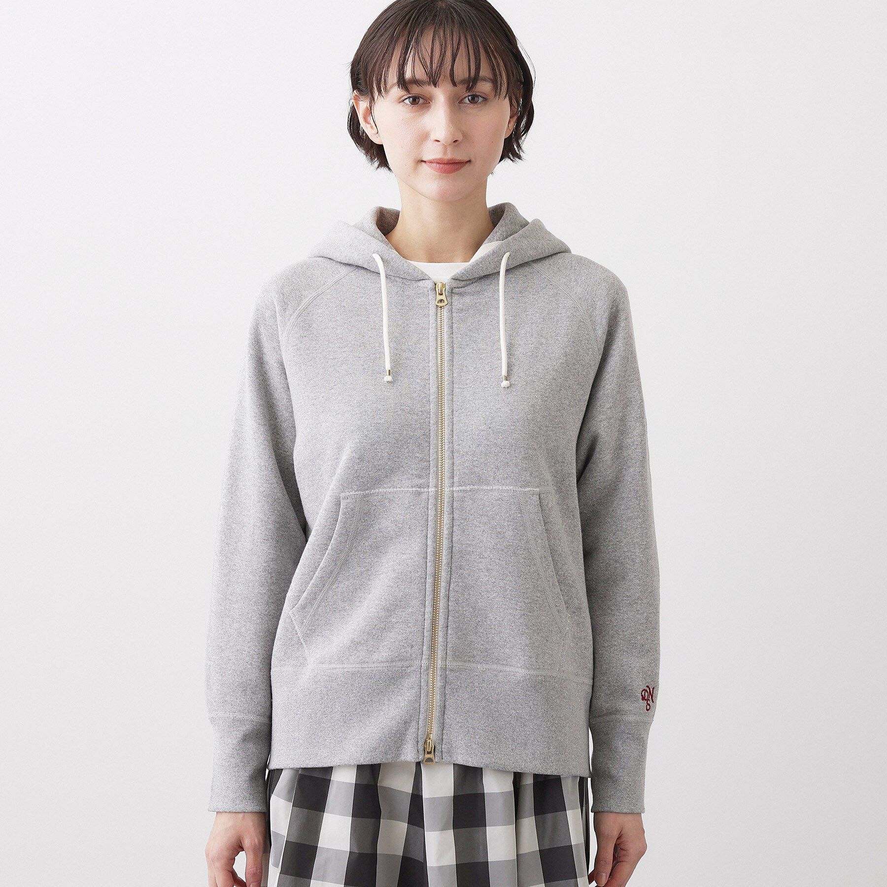 Dessin「【ユニセックス/洗える】吊り裏毛フーデッドパーカー」|パーカー|