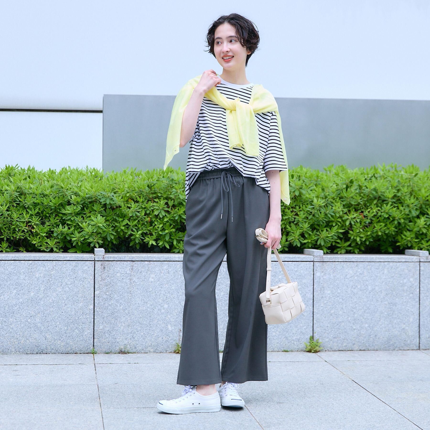 Dessin「【UVカット/接触冷感】プレーティングTシャツ」|Tシャツ・カットソー|