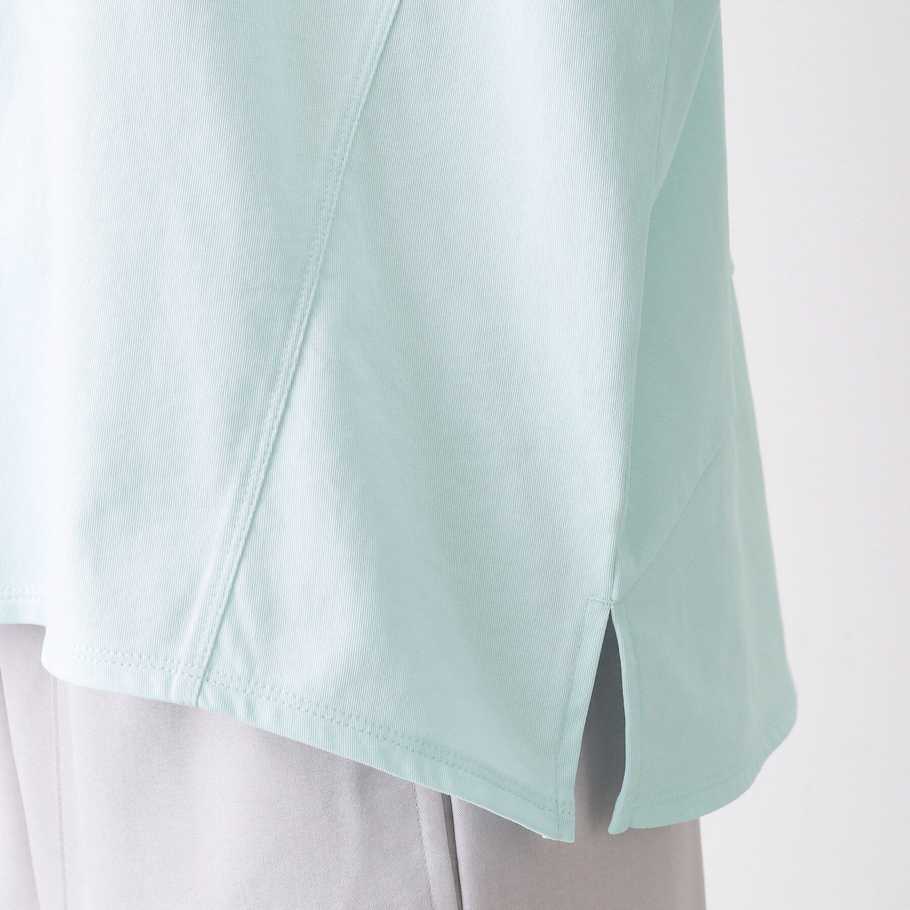 Dessin「【UVカット/接触冷感】プレーティングTシャツ」|Tシャツ・カットソー|