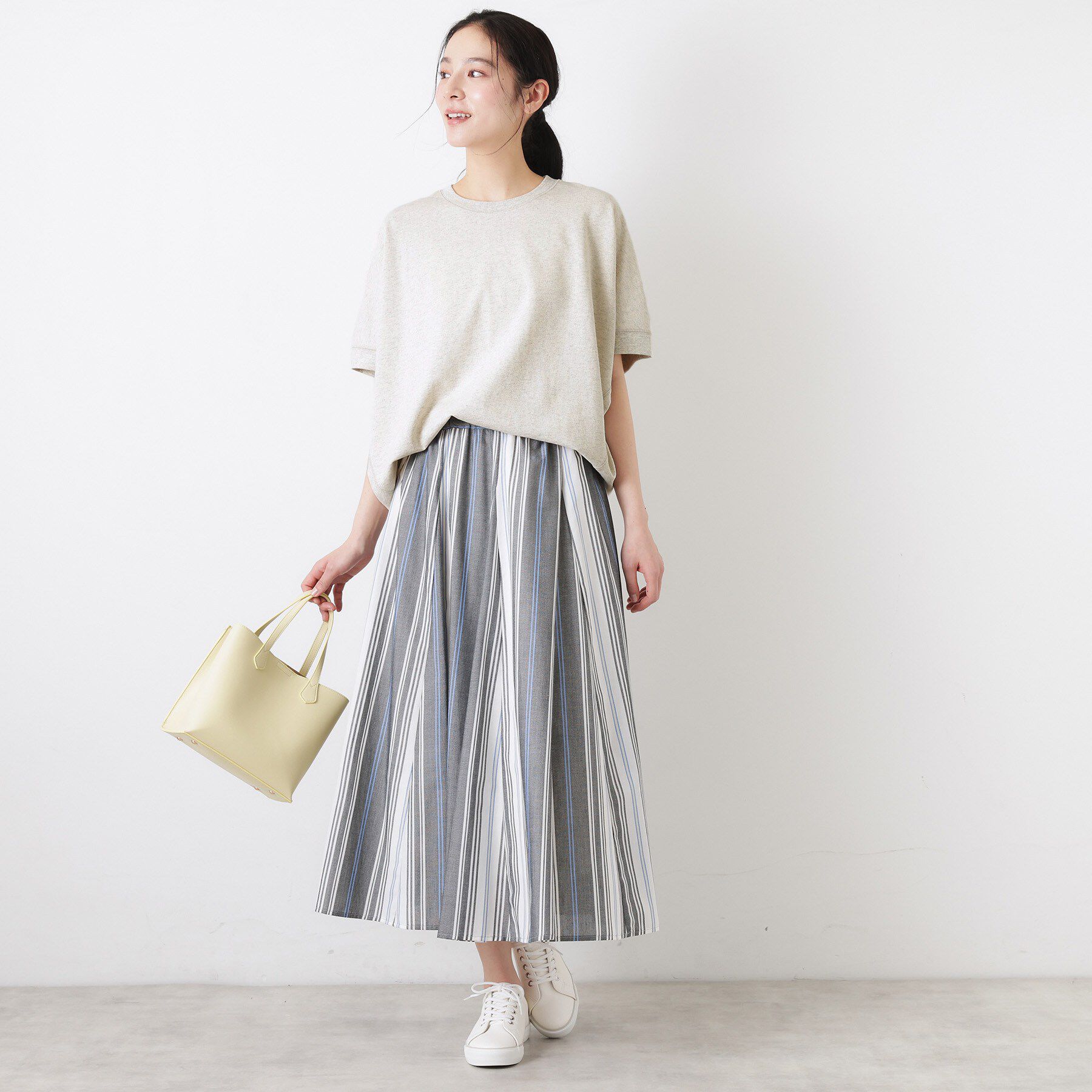 Dessin「【洗える】ミニ裏毛ドルマンスリーブプルオーバー」|Tシャツ・カットソー|