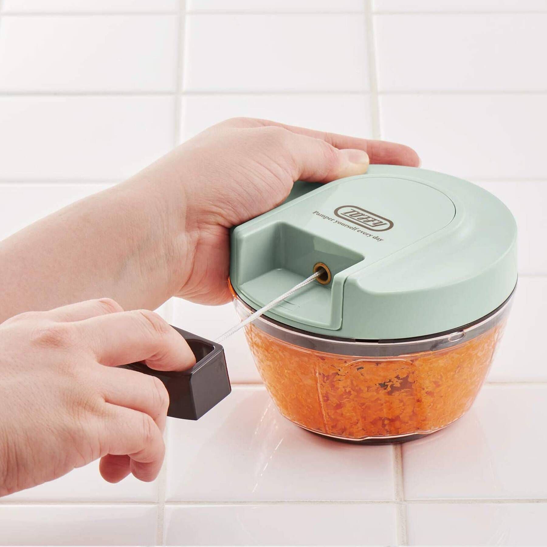 212 KITCHEN STORE「ハンディチョッパーミニ２　K-HC５-PA ＜Toffy トフィ＞」|食器・キッチングッズ|