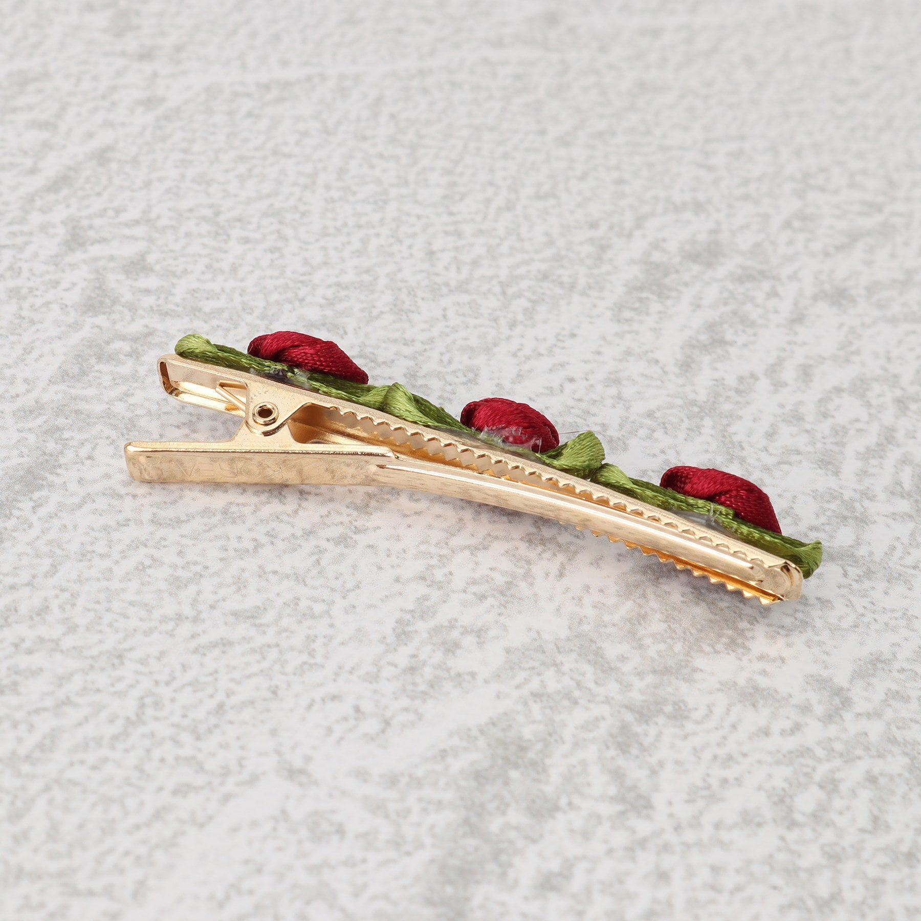 Grandedge「ガーリー系 フェミニン系 バラ クリップ」|その他|