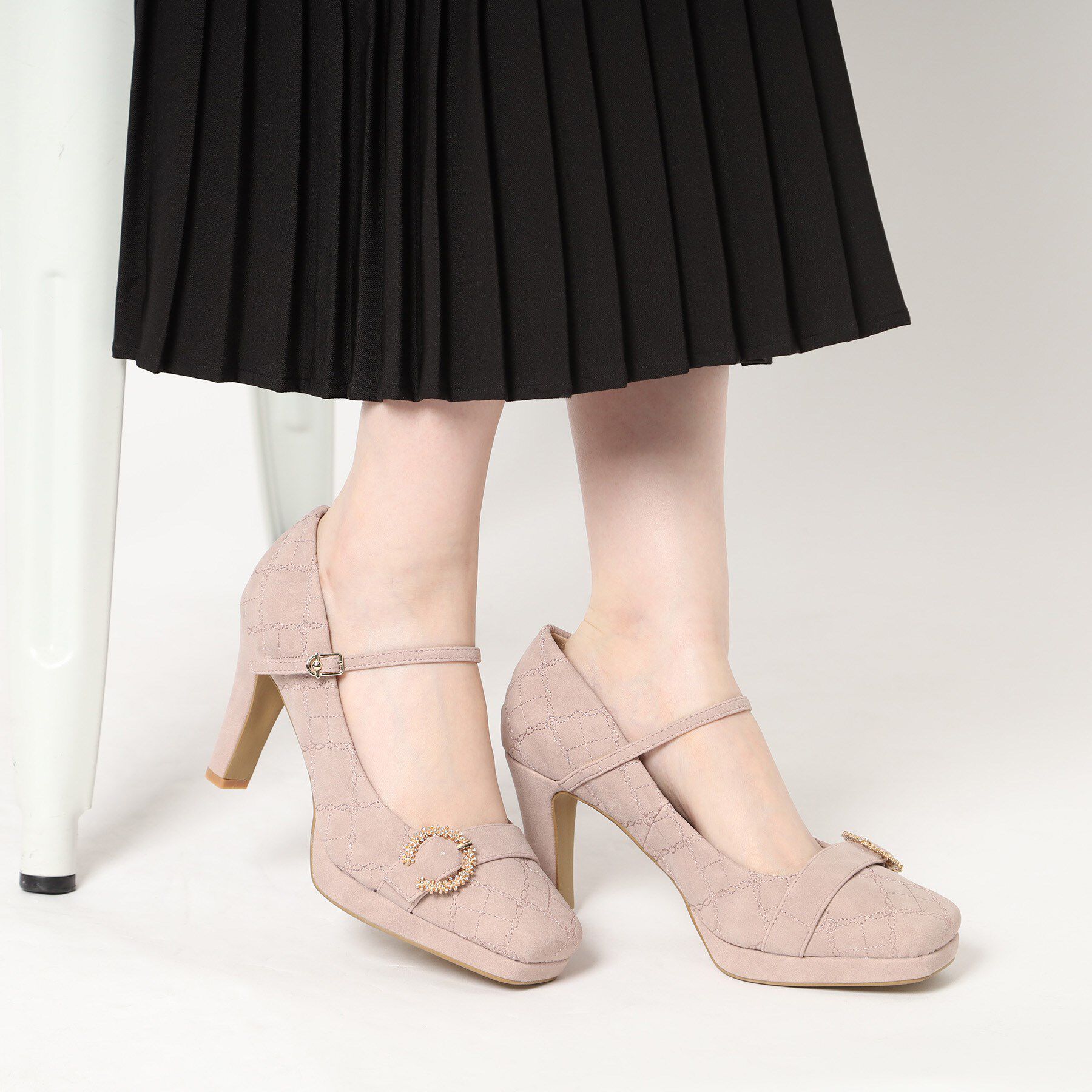 ESPERANZA「《先行予約》オリジナルキルティングパンプス」|パンプス|