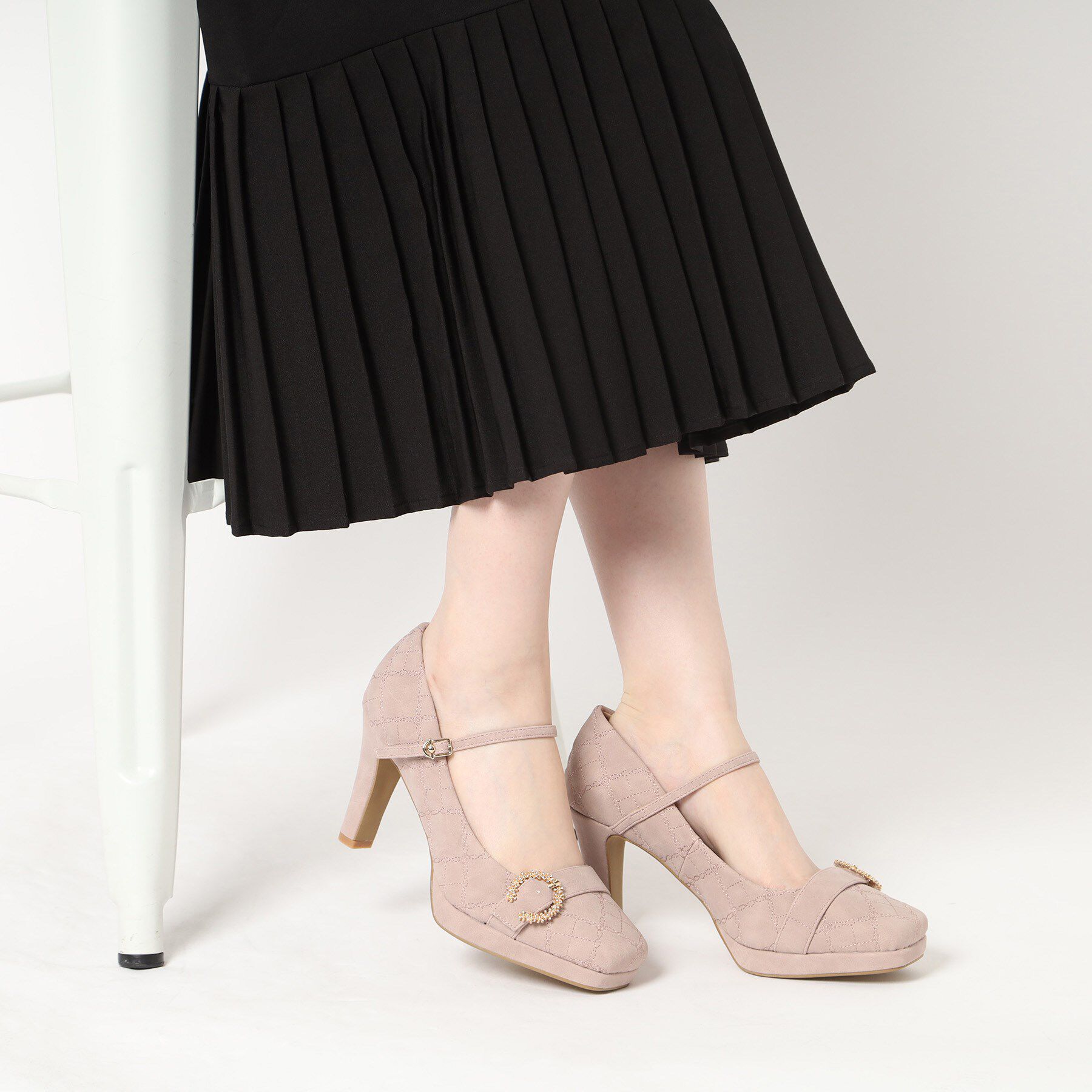 ESPERANZA「《先行予約》オリジナルキルティングパンプス」|パンプス|