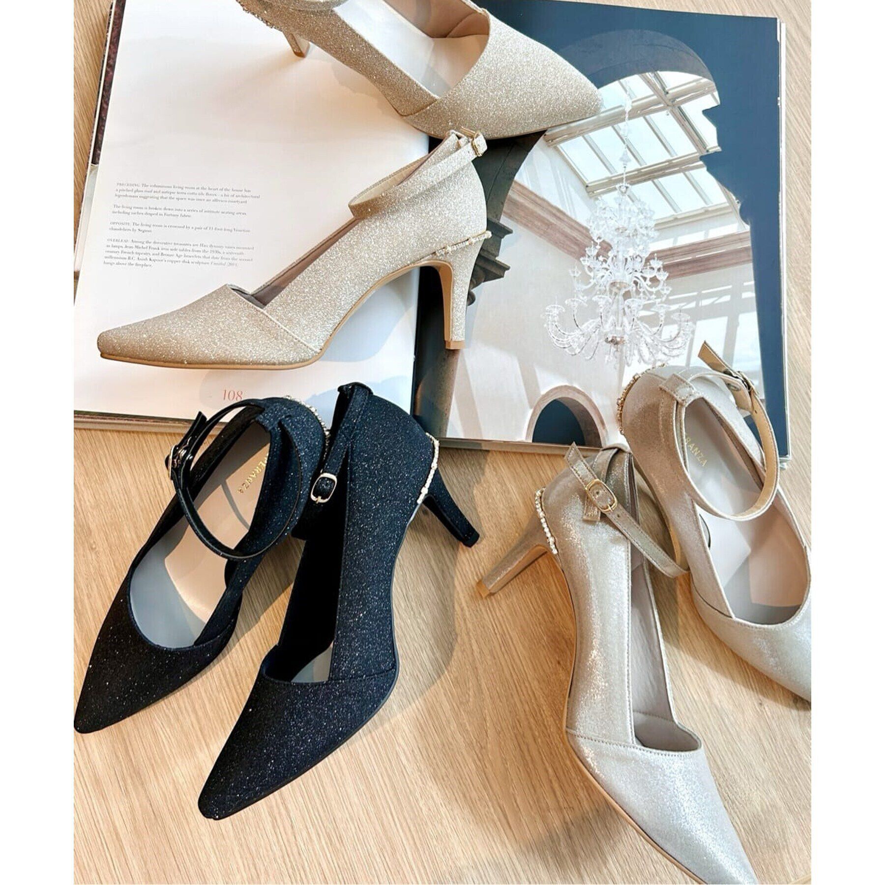 ESPERANZA「ヒールキャップパンプス」|パンプス|