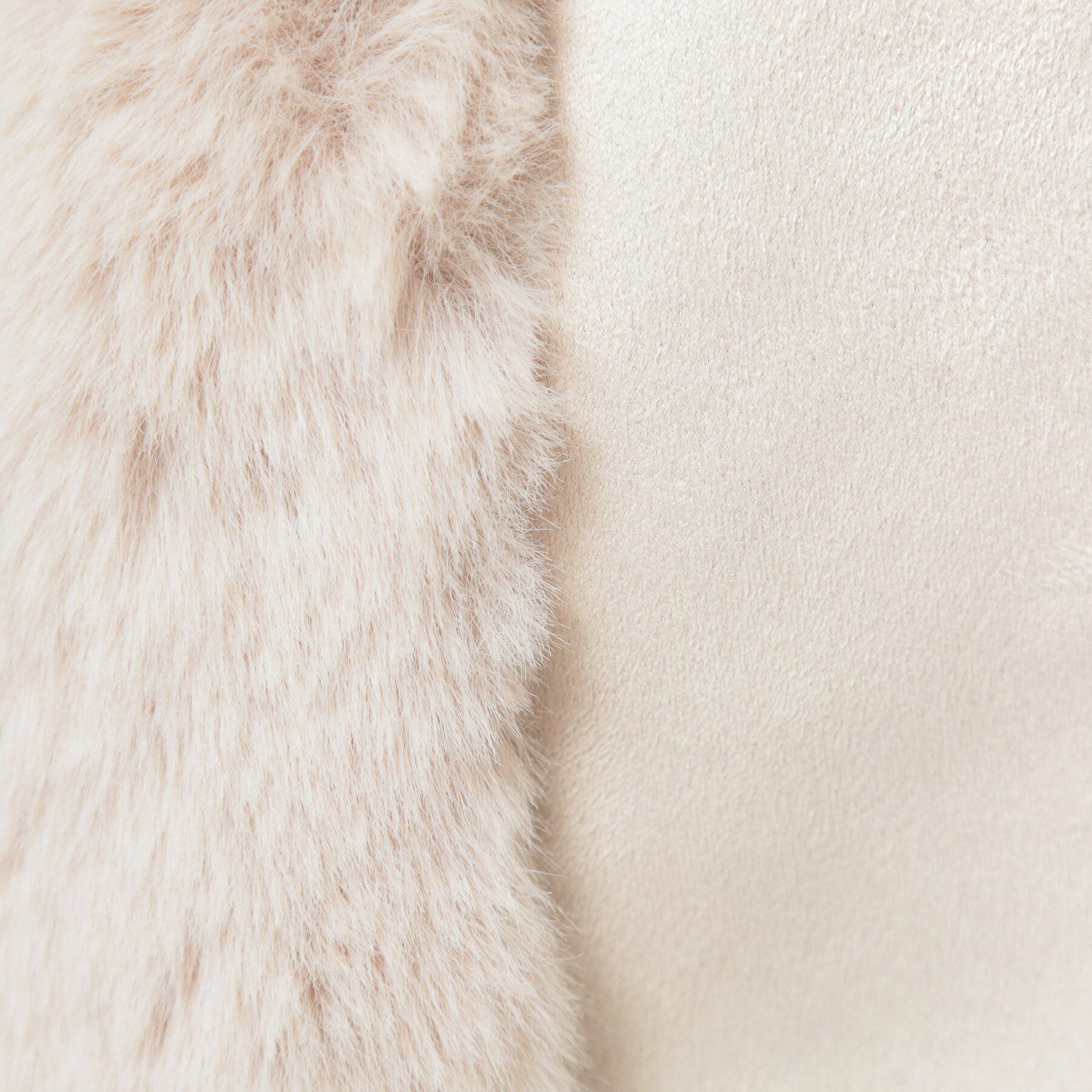 SunaUna「【3色展開】フェイクファーベスト」|ベスト・ジレ|