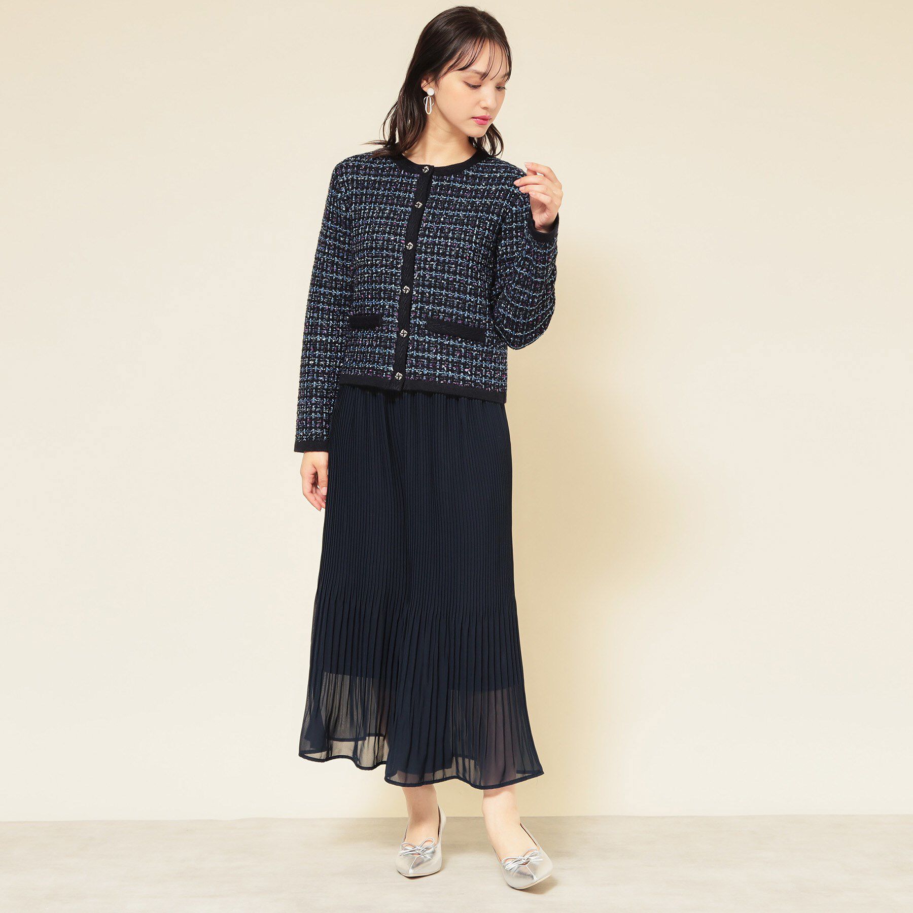 SunaUna「【大人気／セットアップ可】プリーツパンツ」|その他|