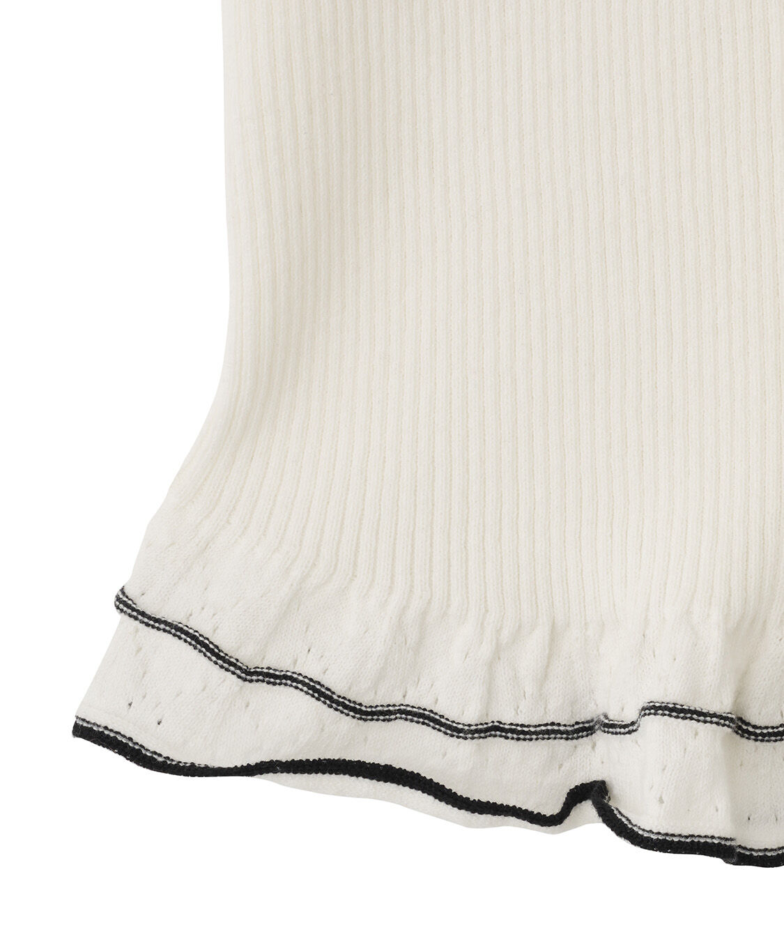 COCO DEAL「Vネックフリルニット」|ニット・セーター|