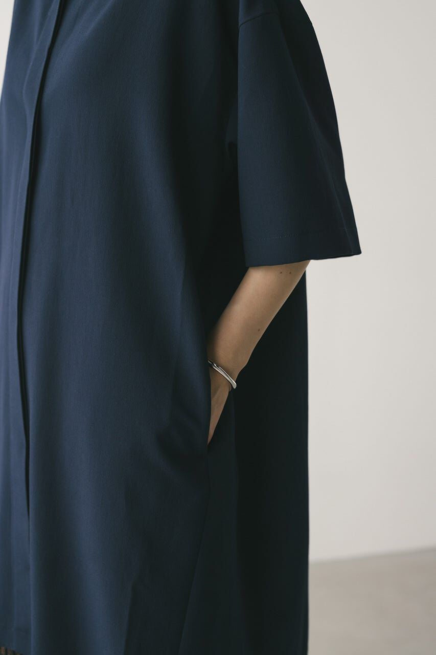 STYLEMIXER「プリーツラップセットシャツワンピース」|ワンピース|