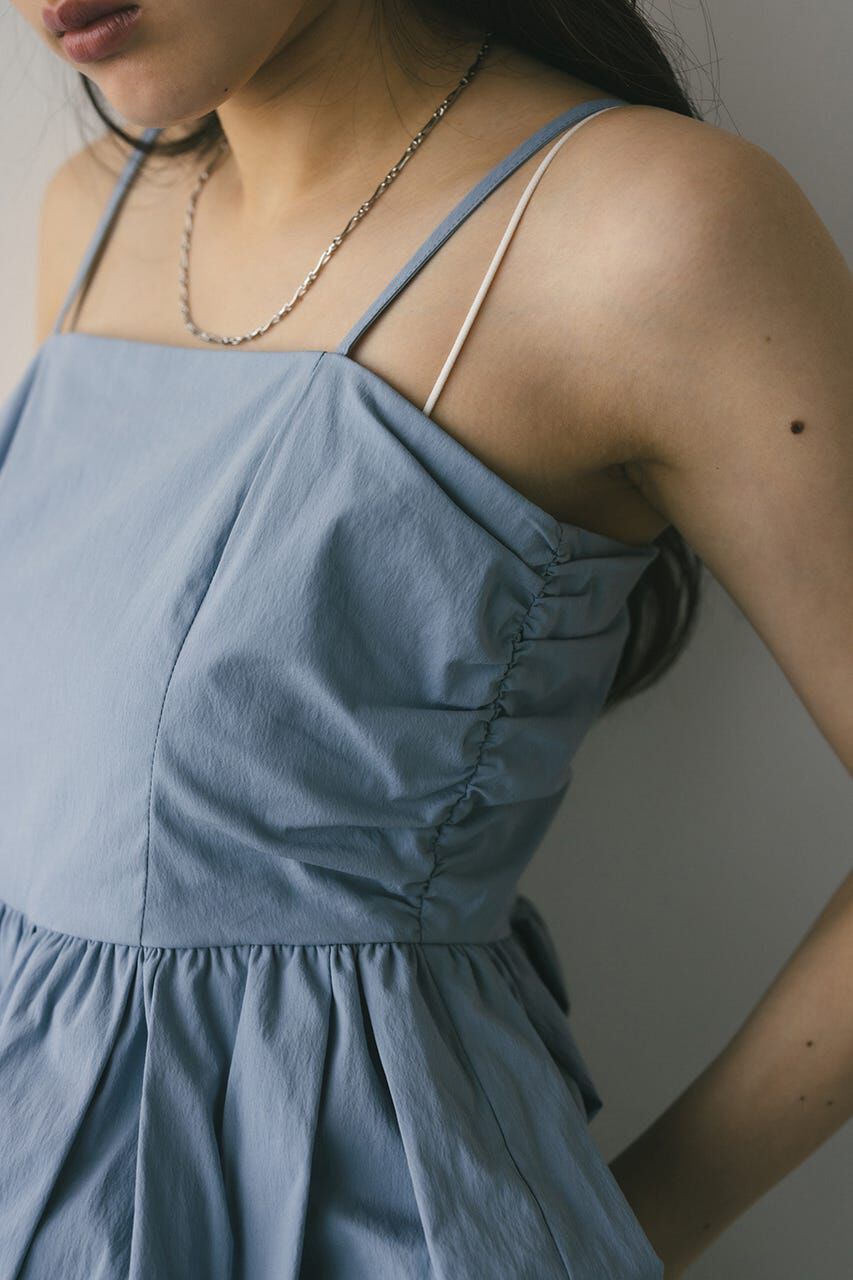 STYLEMIXER「ペプラムキャミトップ」|チューブトップ|