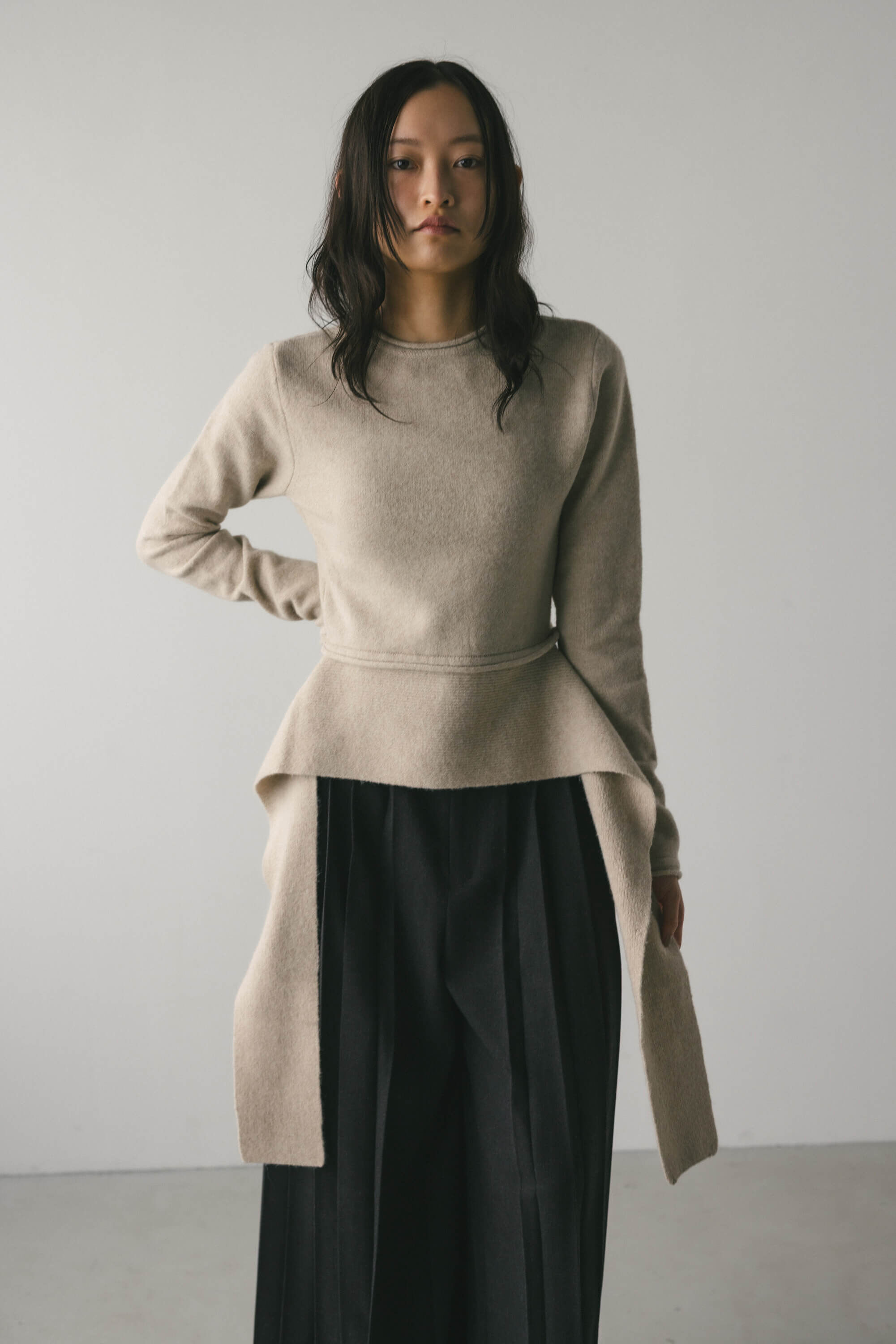 STYLEMIXER「2WAYウエストマークニット」|ニット・セーター|