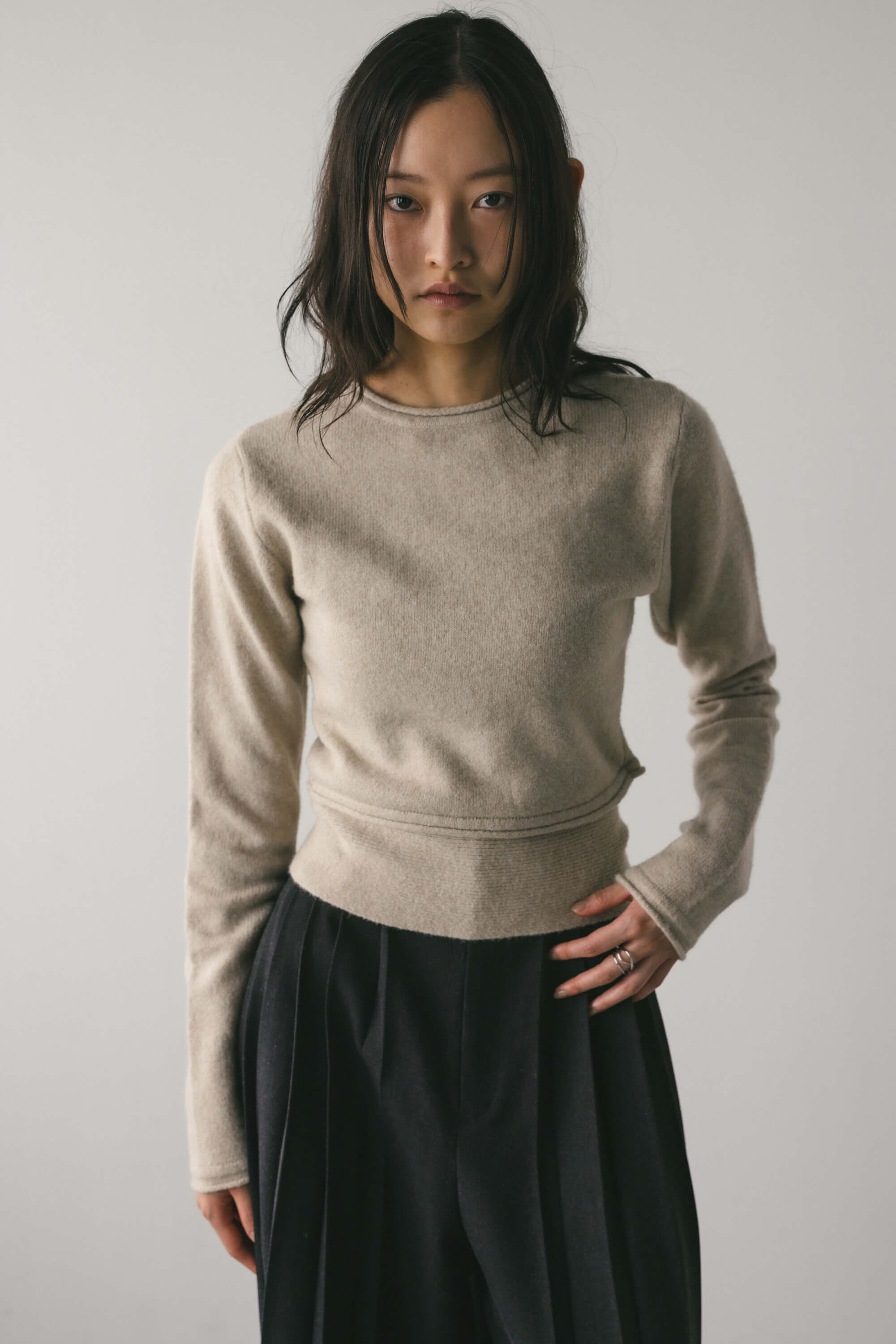 STYLEMIXER「2WAYウエストマークニット」|ニット・セーター|