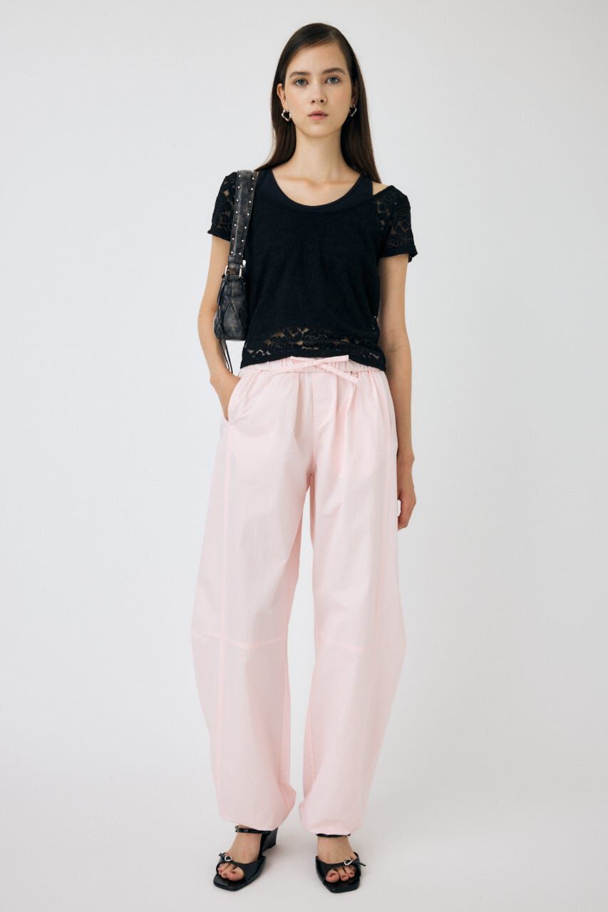 MOUSSY「CURVED LINE イージーパンツ」|その他|