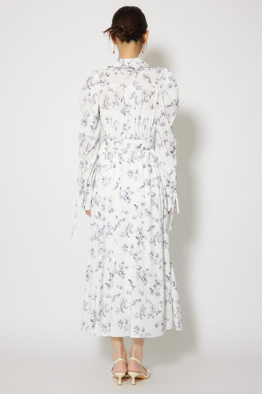 rienda「カシュクールフレアシャツワンピース」|ワンピース|