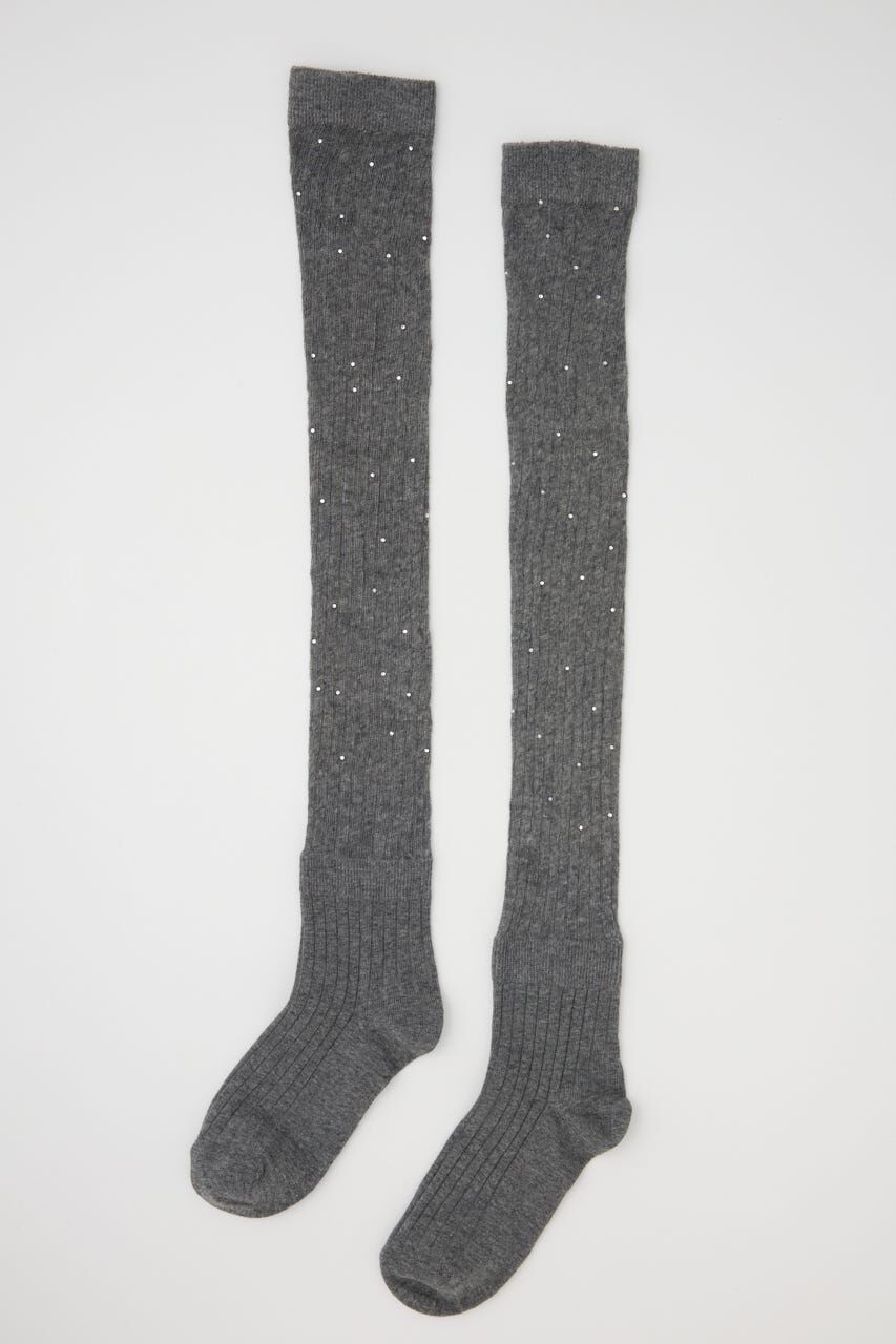 rienda「ストーン付きシアーソックス」|その他|