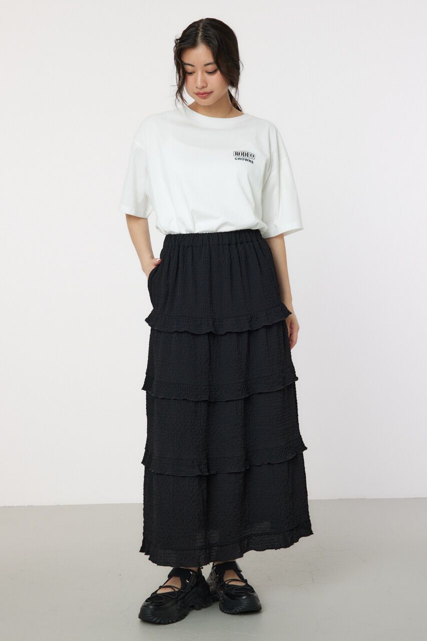 RODEO CROWNS「フリルティアードスカート」|スカート|