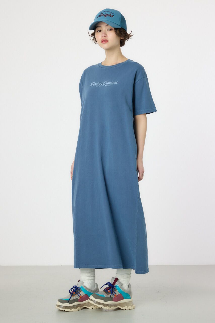 RODEO CROWNS「加工EBL LOGOワンピース」|ワンピース|NVY
