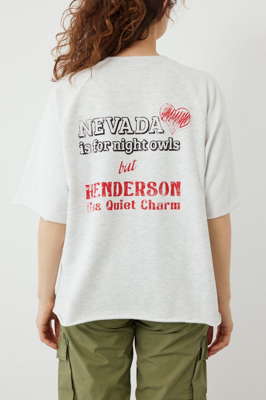 RODEO CROWNS「半袖リバーススウェットトップス」|Tシャツ・カットソー|