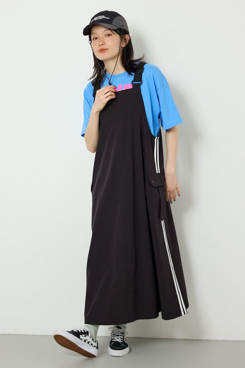 RODEO CROWNS「W/Rサイドラインジャンパースカート」|ワンピース|