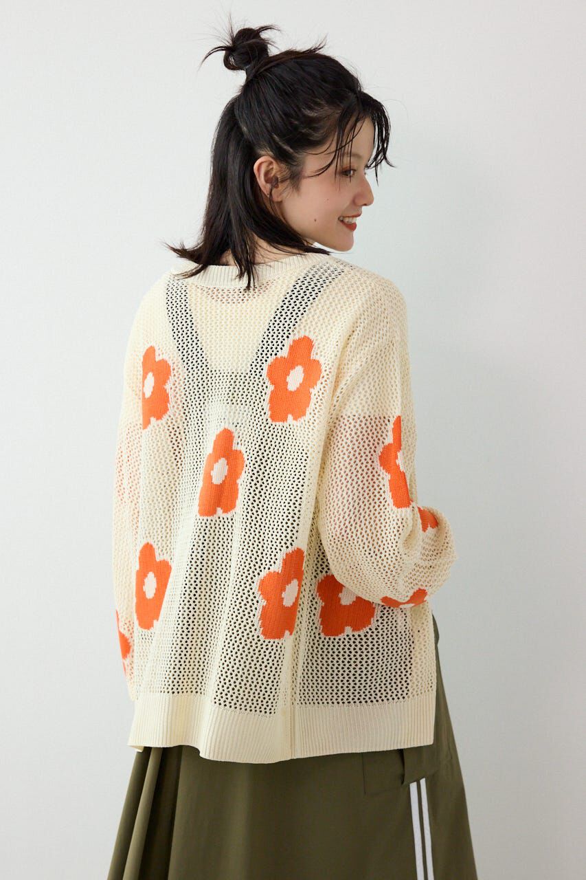 RODEO CROWNS「2WAYフラワーニットトップス」|ニット・セーター|