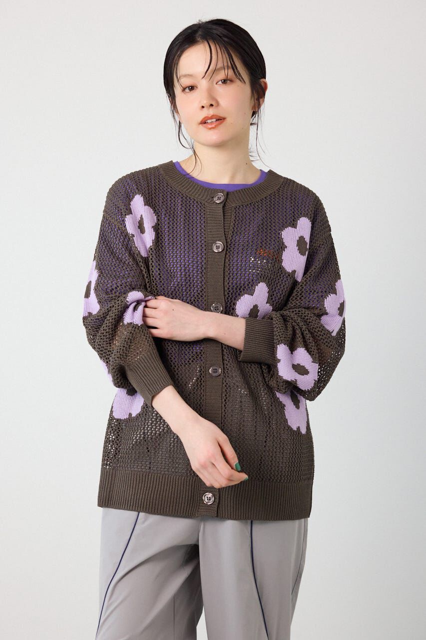 RODEO CROWNS「2WAYフラワーニットトップス」|ニット・セーター|C.GRY
