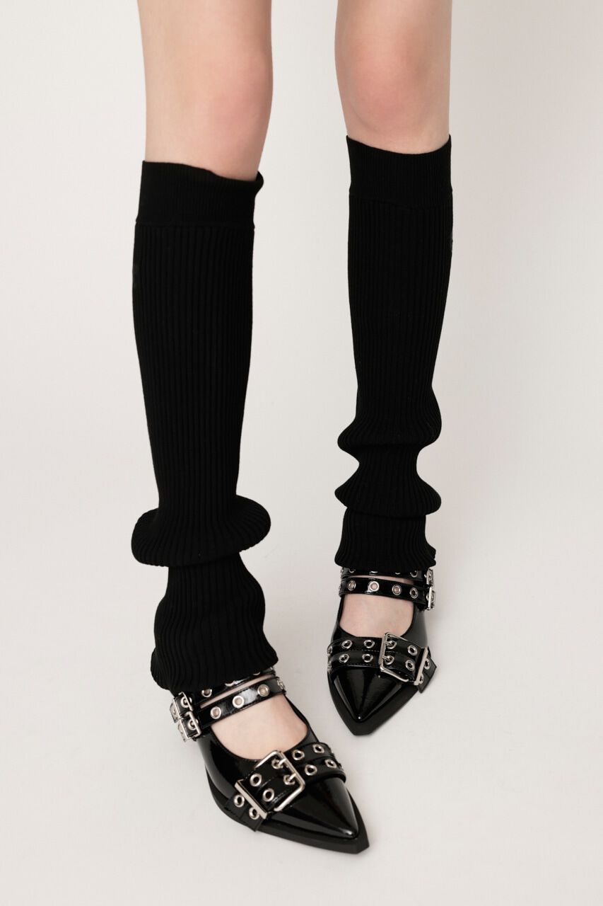 SLY「POINTED TOE BELTED サンダル」|サンダル|BLK