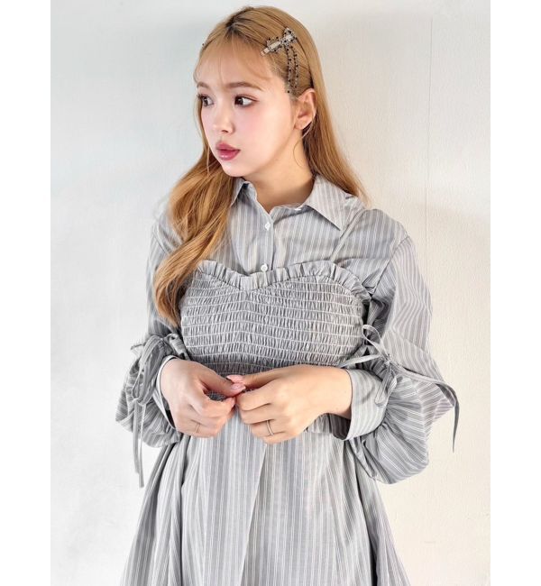 CALNAMUR「PEARL BIJOU RIBBON PIN/パールビジューリボンピン」|その他|