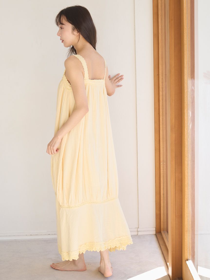 SNIDEL HOME「コットンガーゼマーメイドワンピース」|ルームウェア|