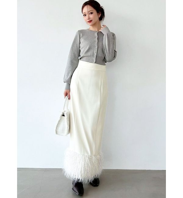 RESEXXY「フェイクファーナロースカート」|スカート|